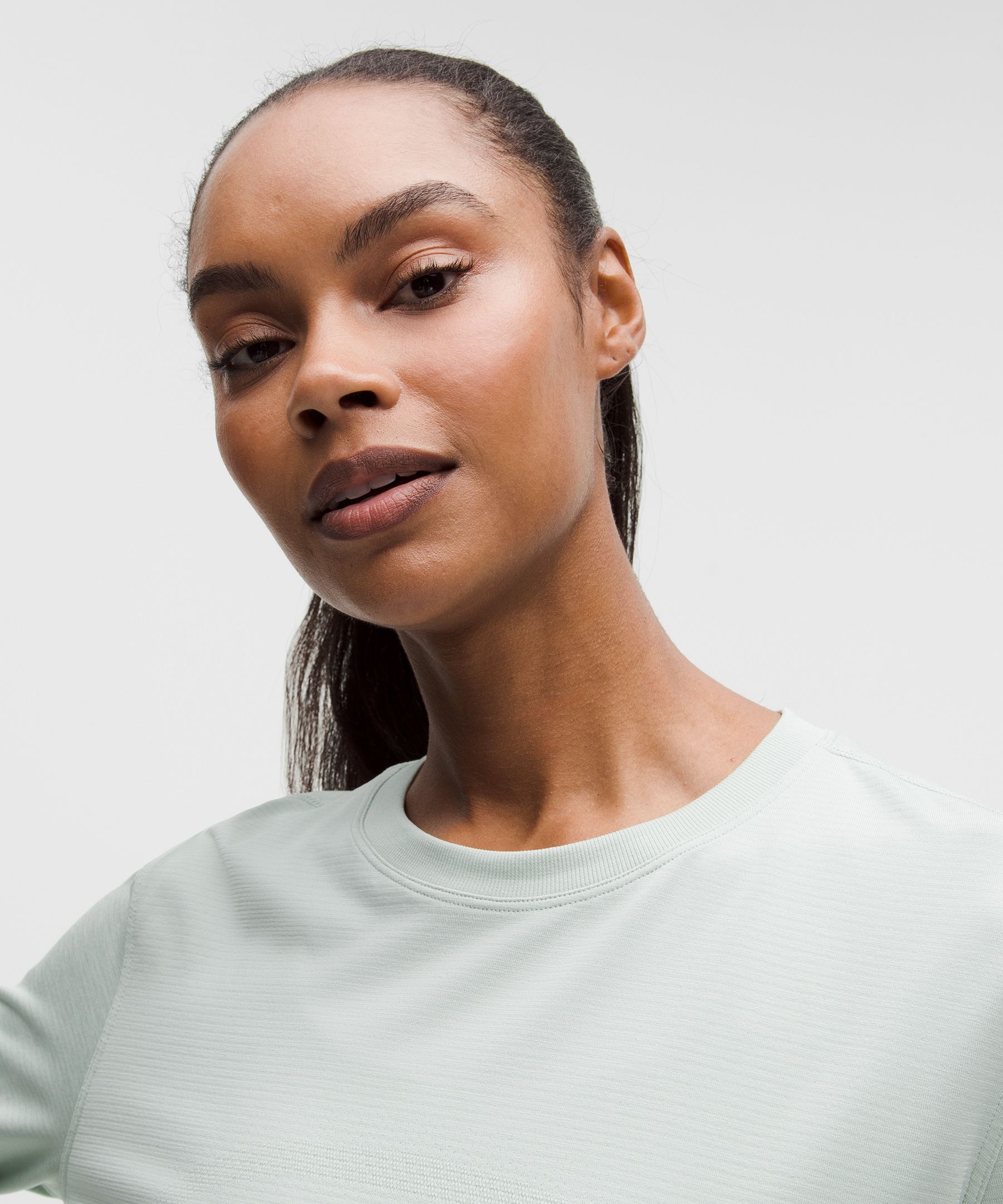 Swiftly Relaxed Long-Sleeve Shirt Hip Length *Updated Fit