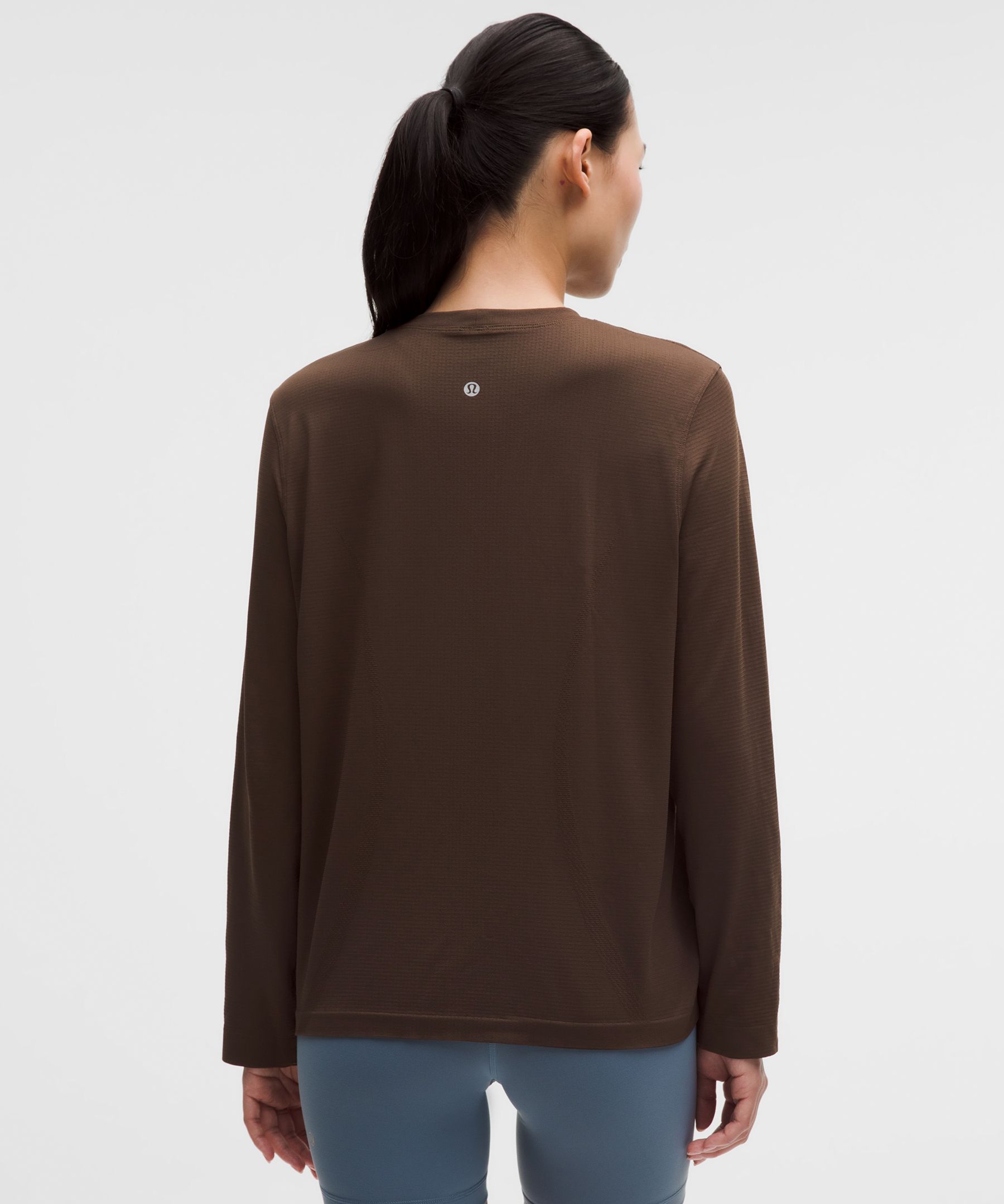 Swiftly Relaxed Long-Sleeve Shirt Hip Length *Updated Fit