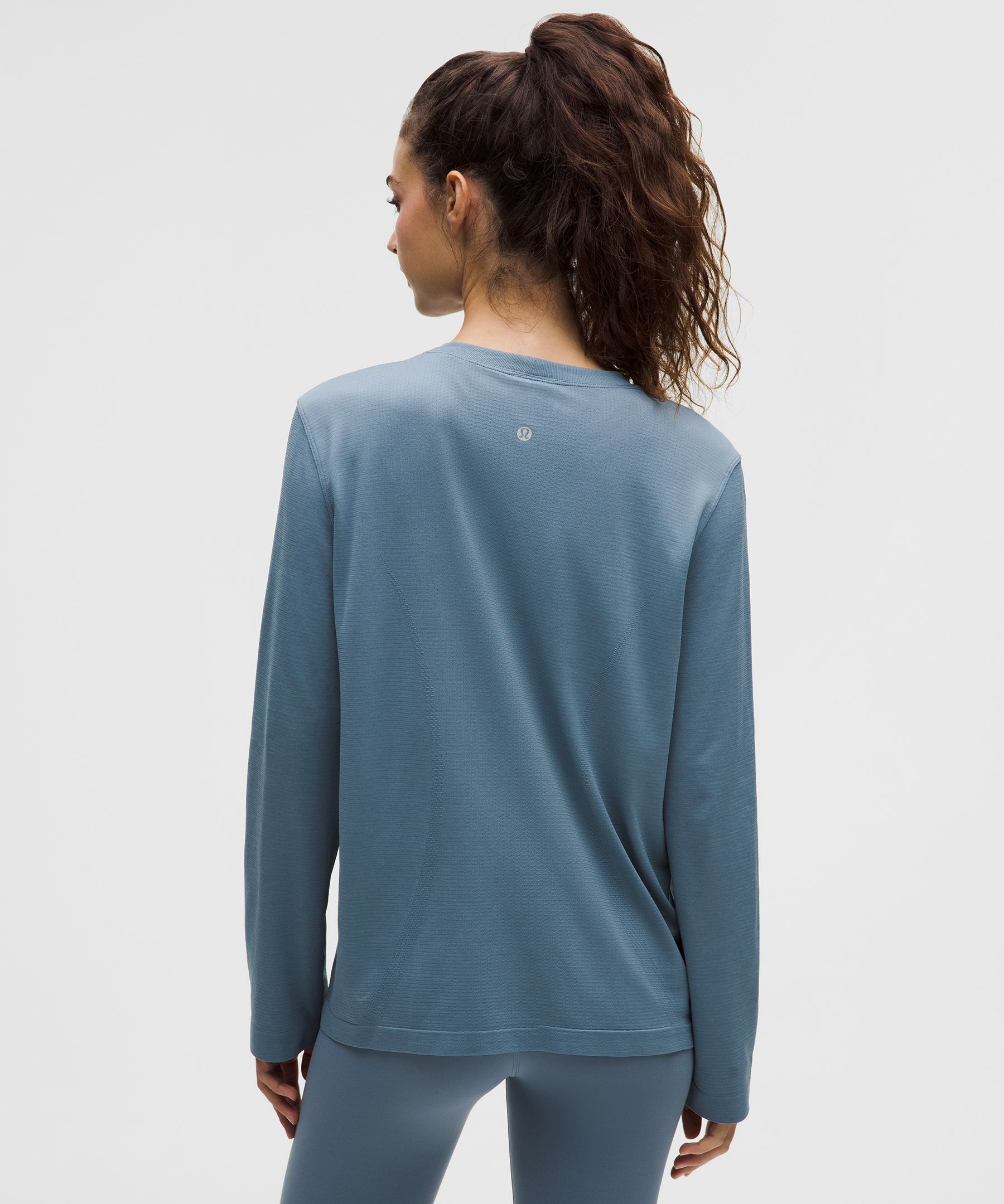 Swiftly Relaxed Long-Sleeve Shirt Hip Length *Updated Fit