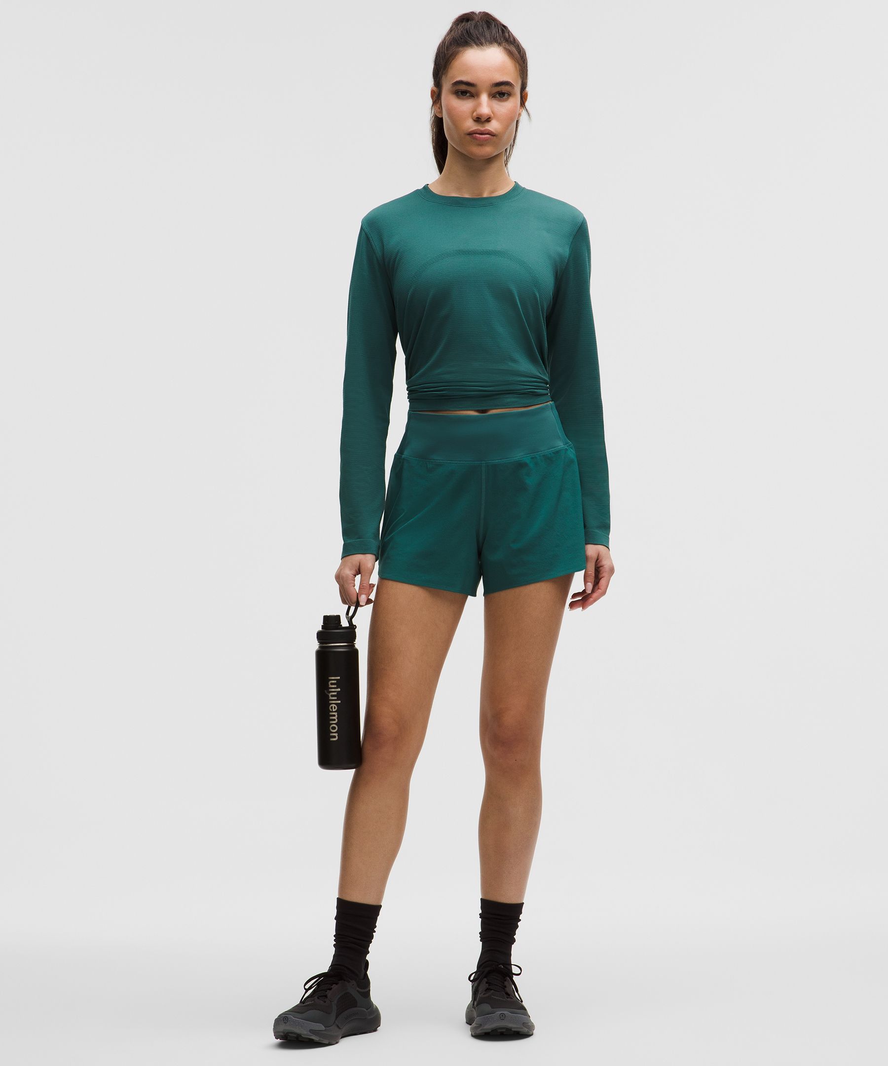 Swiftly Relaxed Long-Sleeve Shirt Hip Length *Updated Fit
