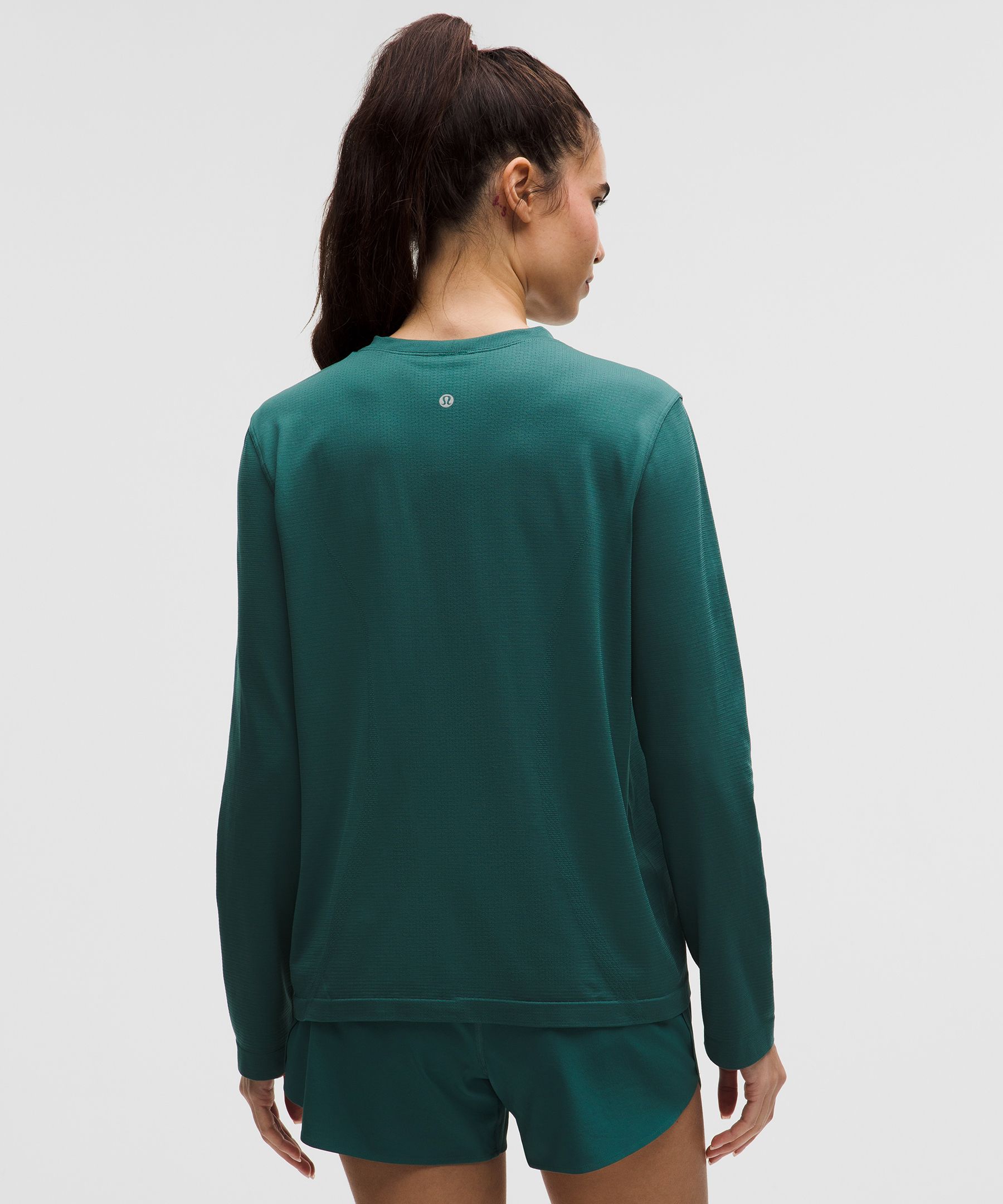Swiftly Relaxed Long-Sleeve Shirt Hip Length *Updated Fit