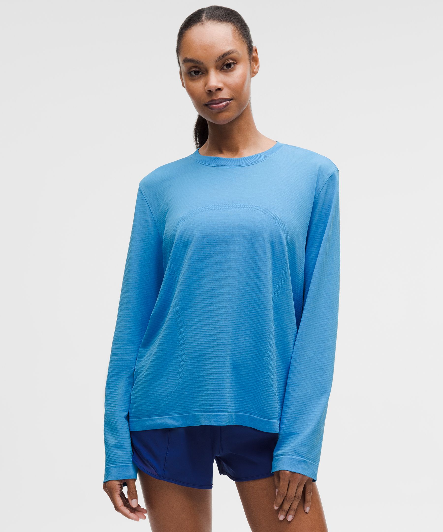 Swiftly Relaxed Long-Sleeve Shirt Hip Length 