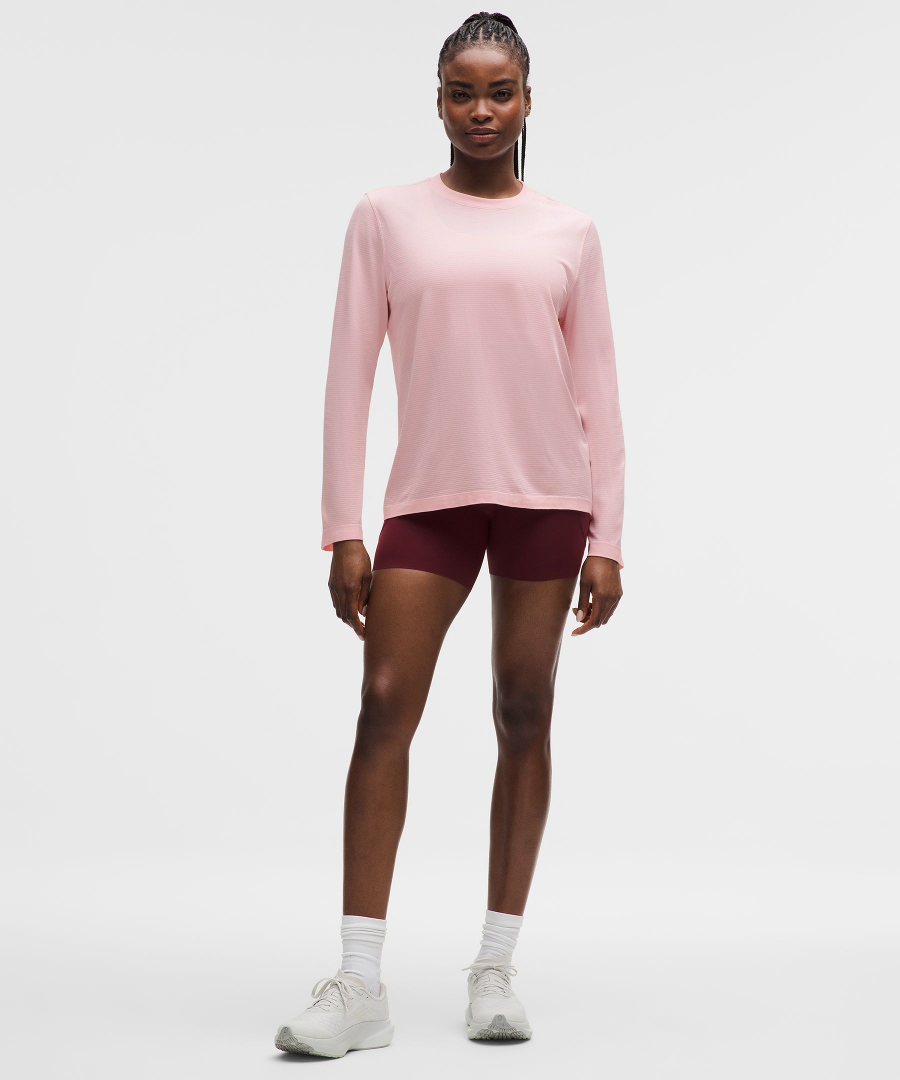 Swiftly Relaxed Long-Sleeve Shirt Hip Length *Updated Fit