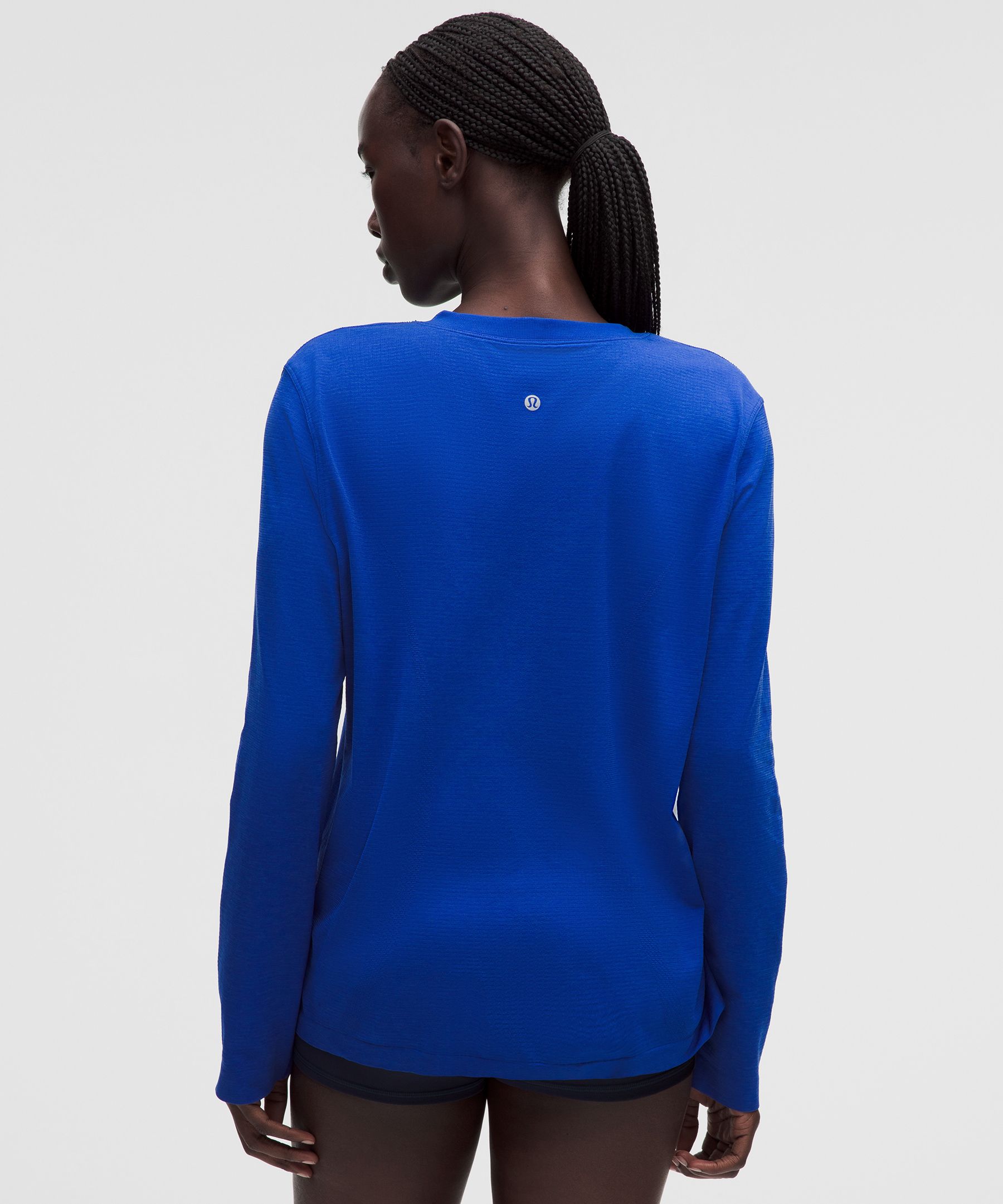 Swiftly Relaxed Long-Sleeve Shirt Hip Length *Updated Fit