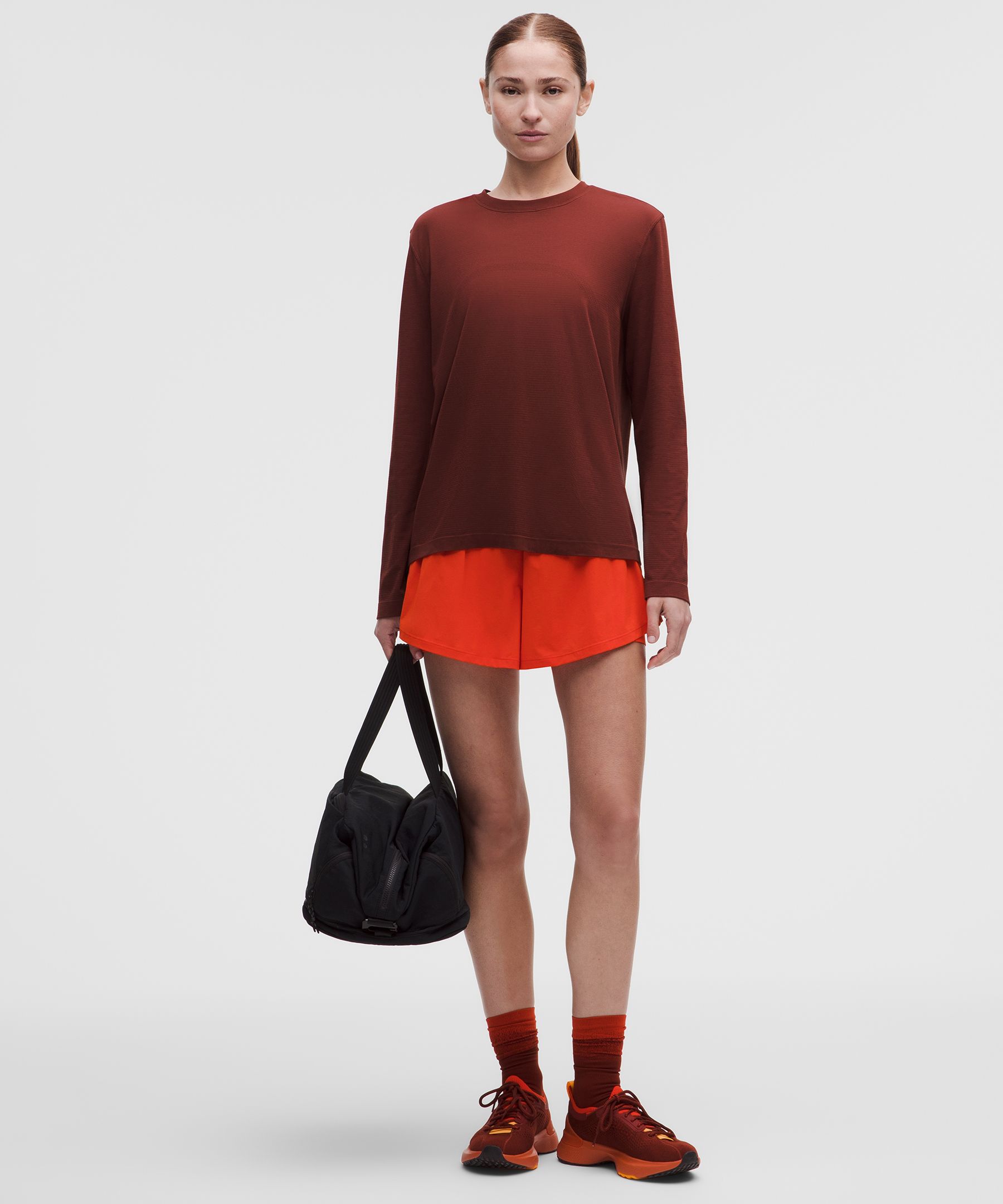 Swiftly Relaxed Long-Sleeve Shirt Hip Length *Updated Fit
