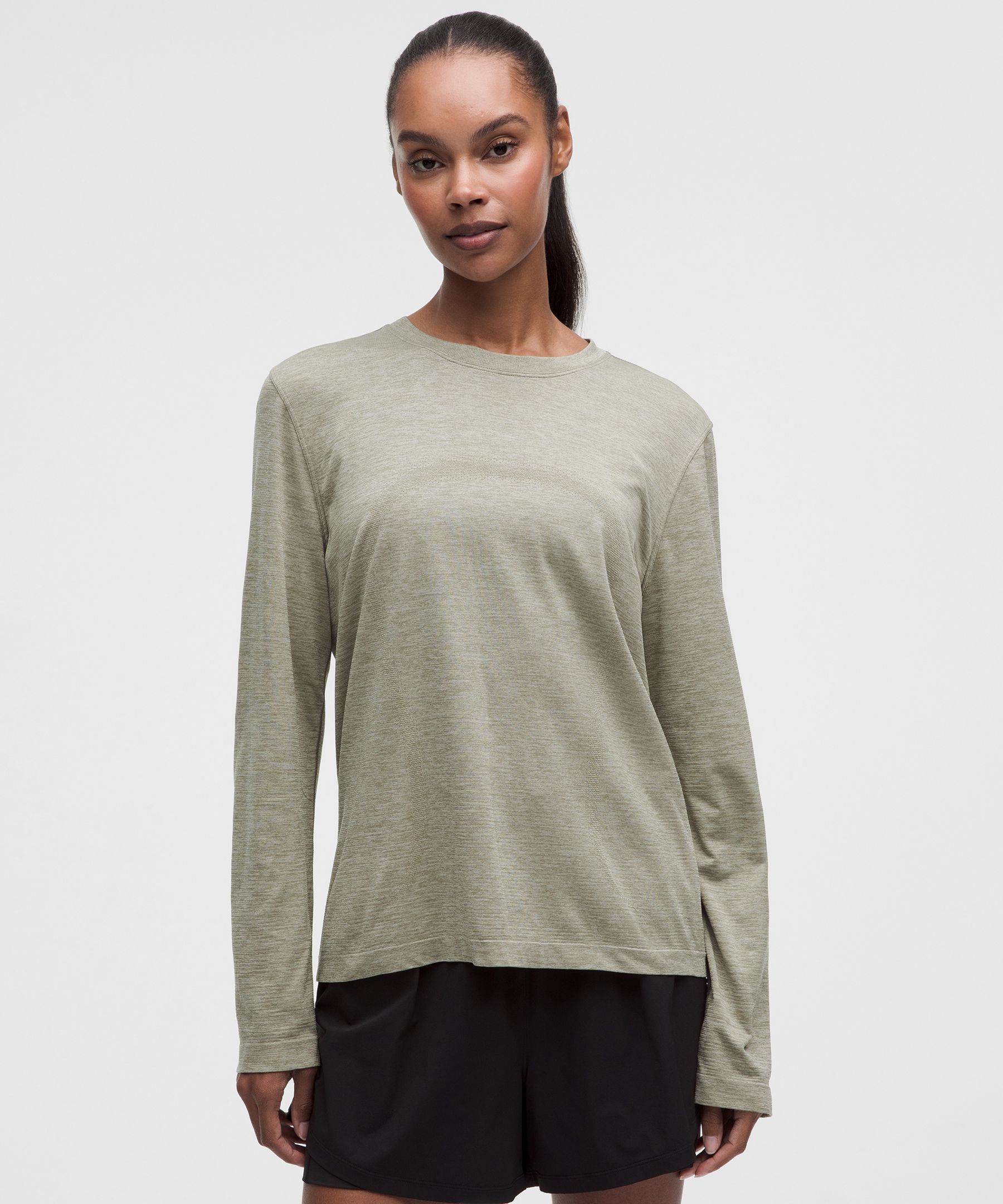 Swiftly Relaxed Long-Sleeve Shirt *Hip Length