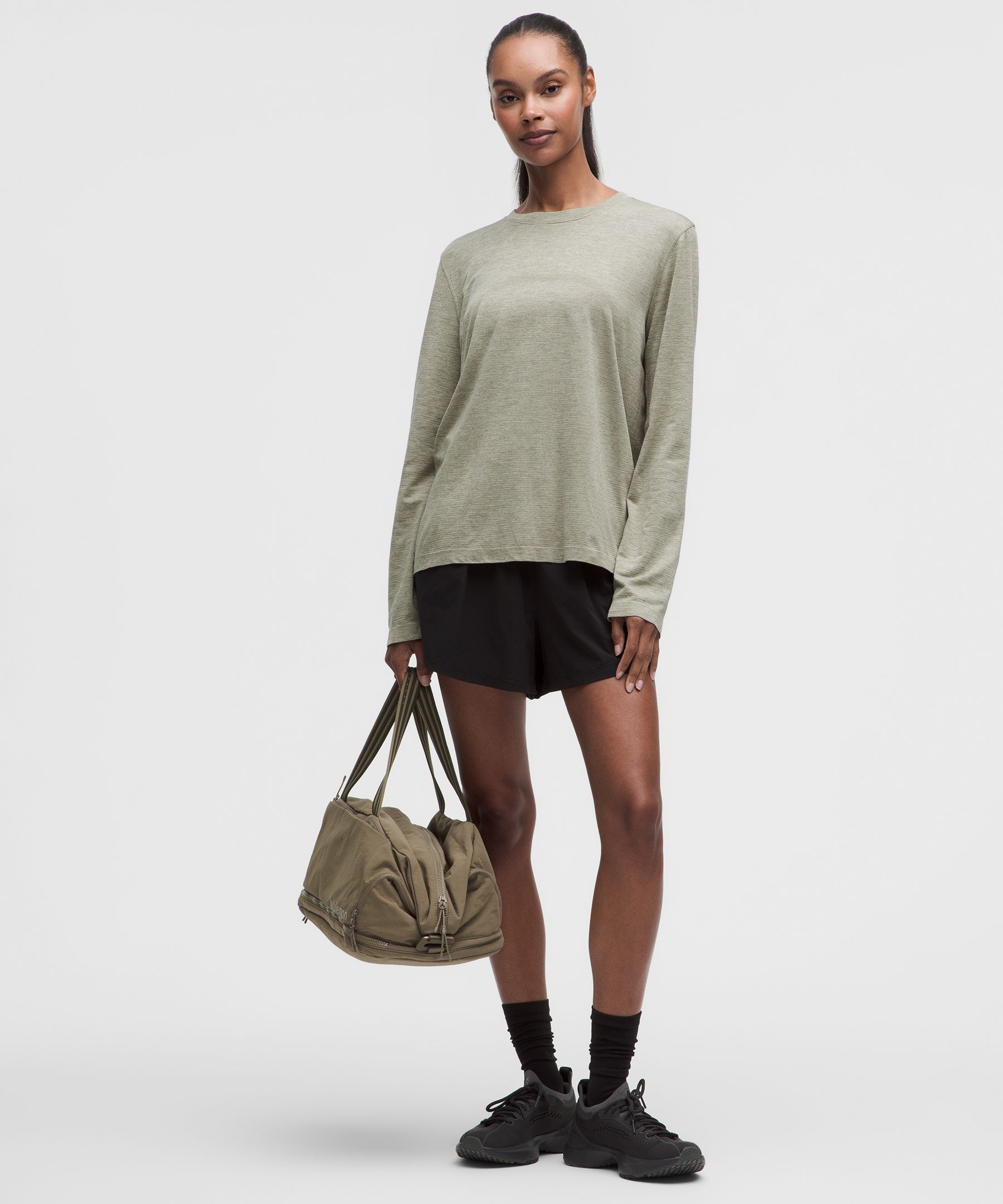 Swiftly Relaxed Long-Sleeve Shirt *Hip Length