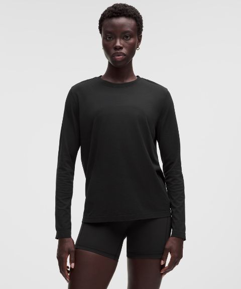 Женский лонгслив Lululemon Swiftly Relaxed Hip Length