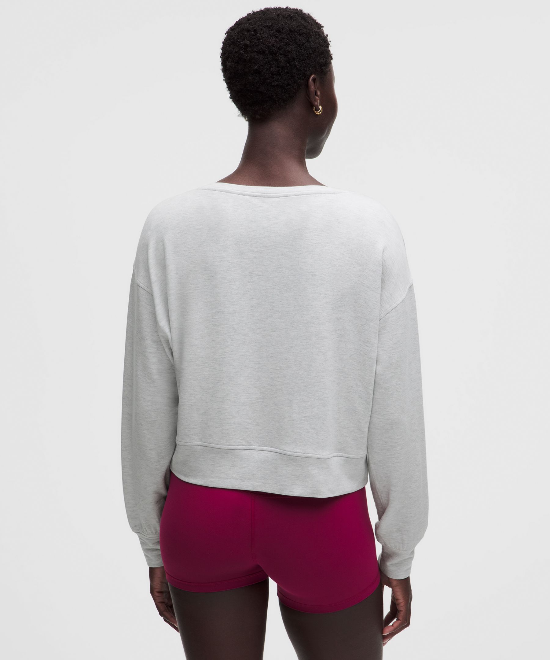 BeCalm Scoop-Neck Pullover