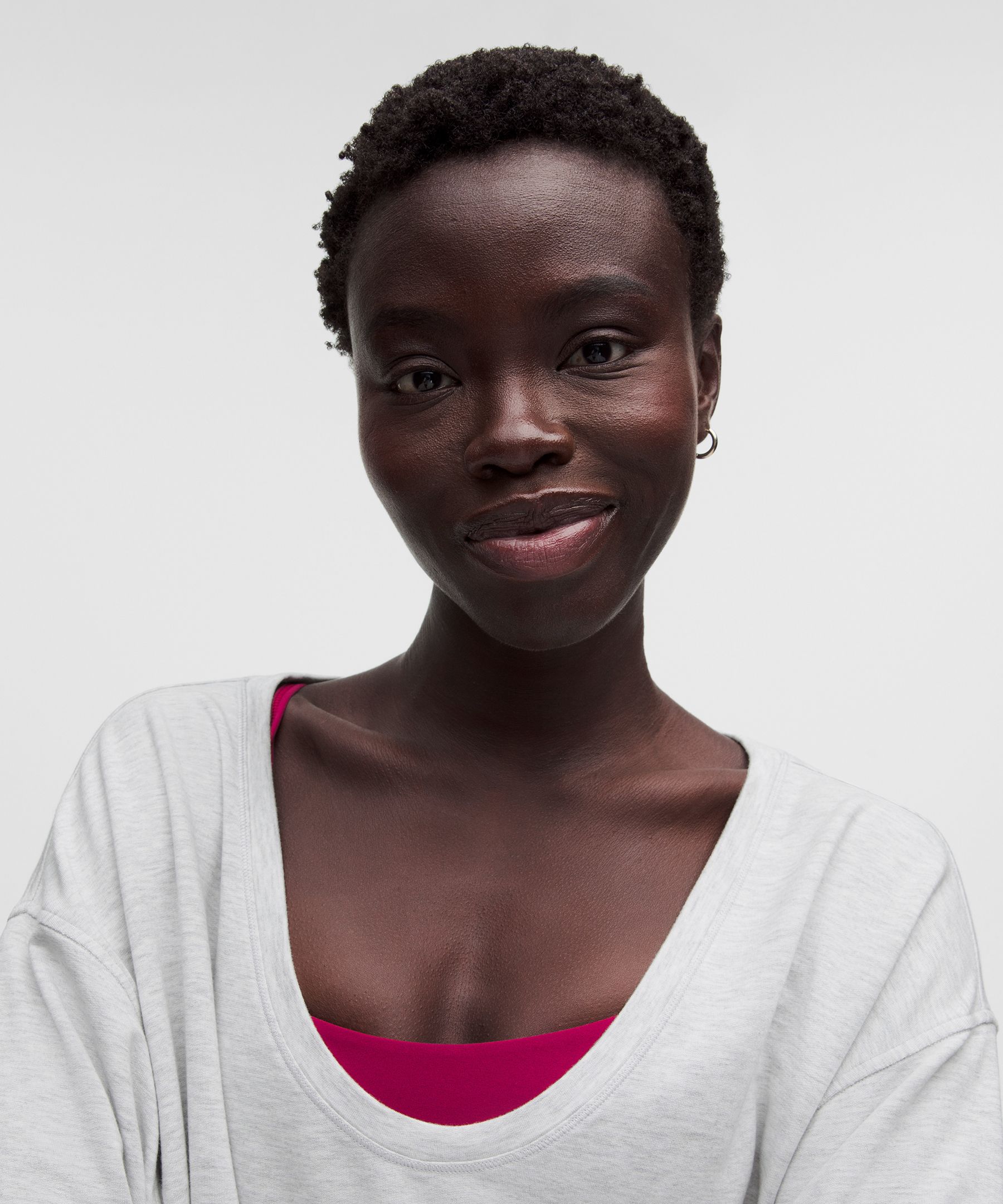 BeCalm Scoop-Neck Pullover