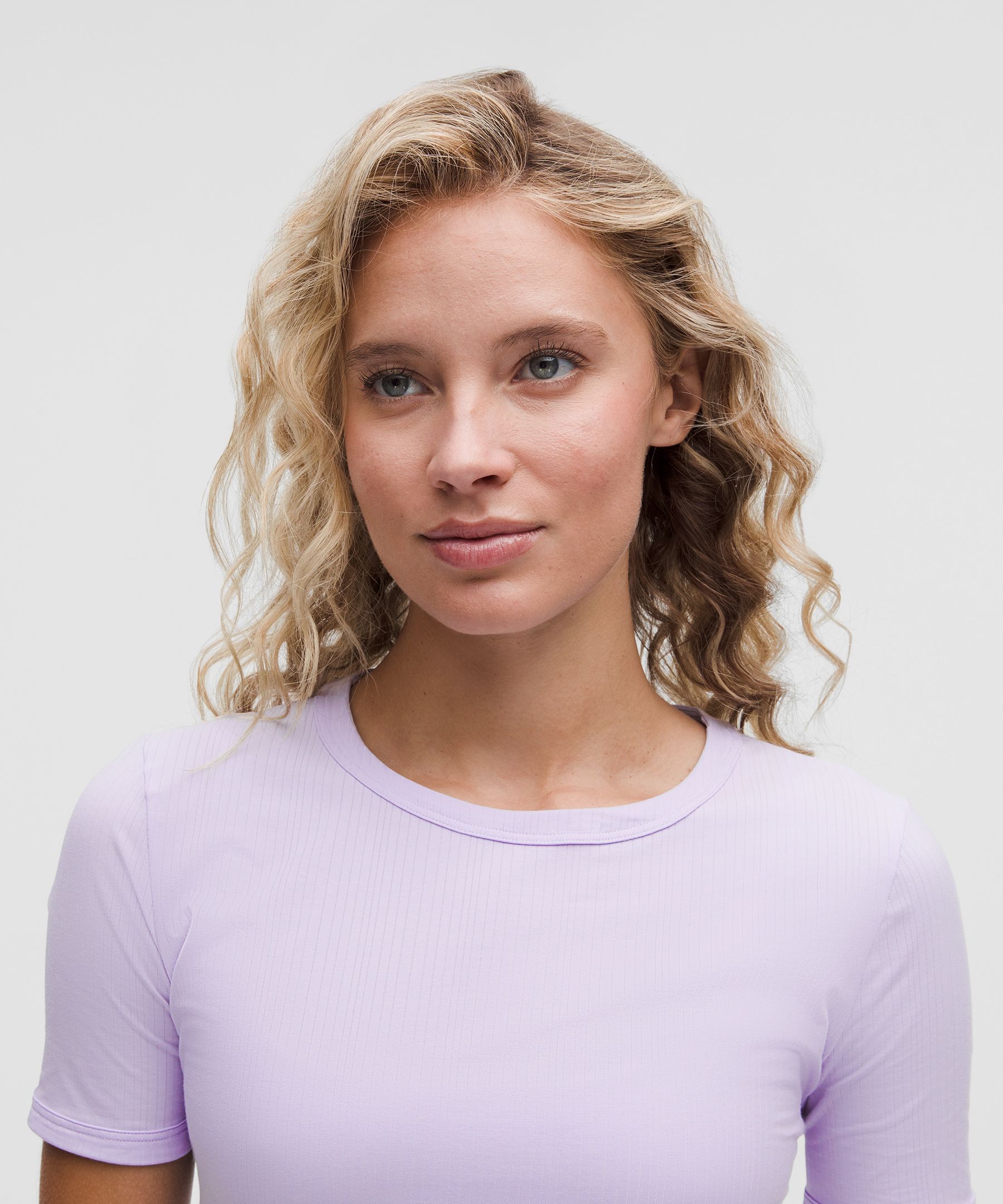 Stretch Cotton Ribbed Short-Sleeve Bodysuit | Women's Bodysuits