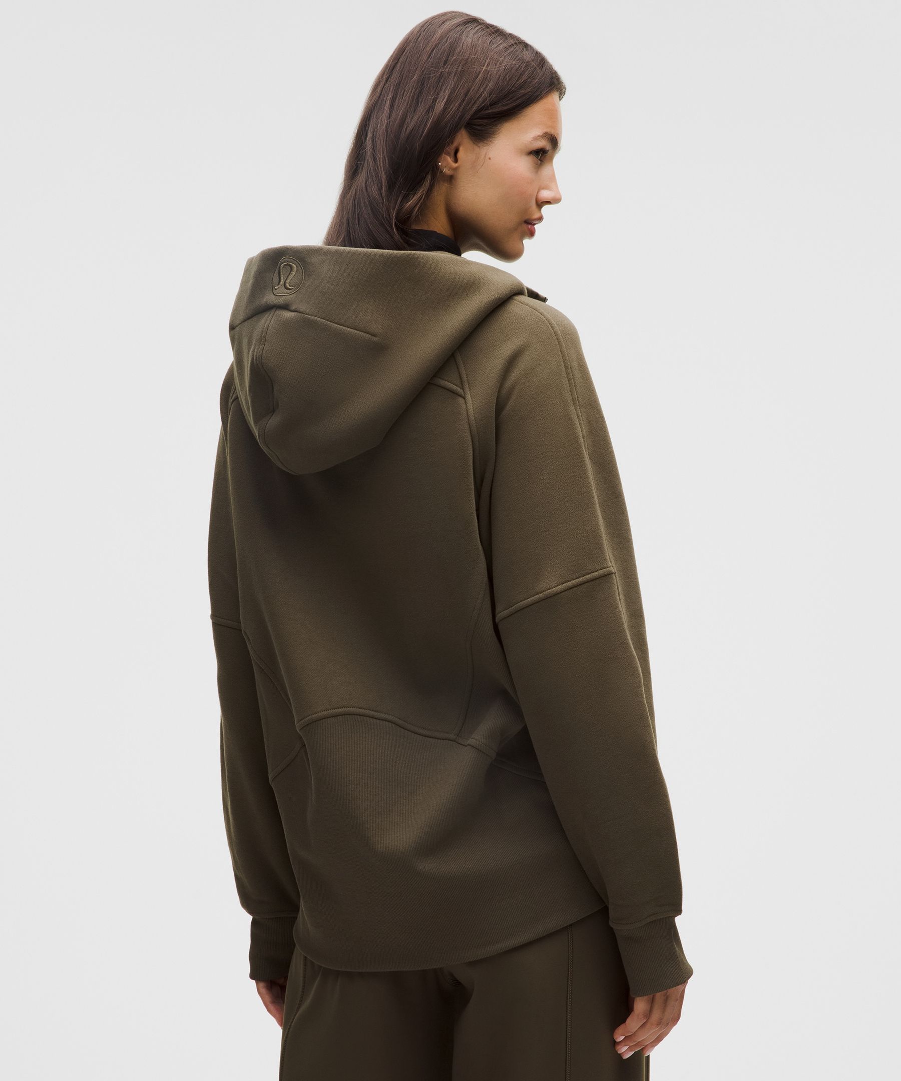 Scuba Oversized Half-Zip Hoodie *Long | Women's Hoodies