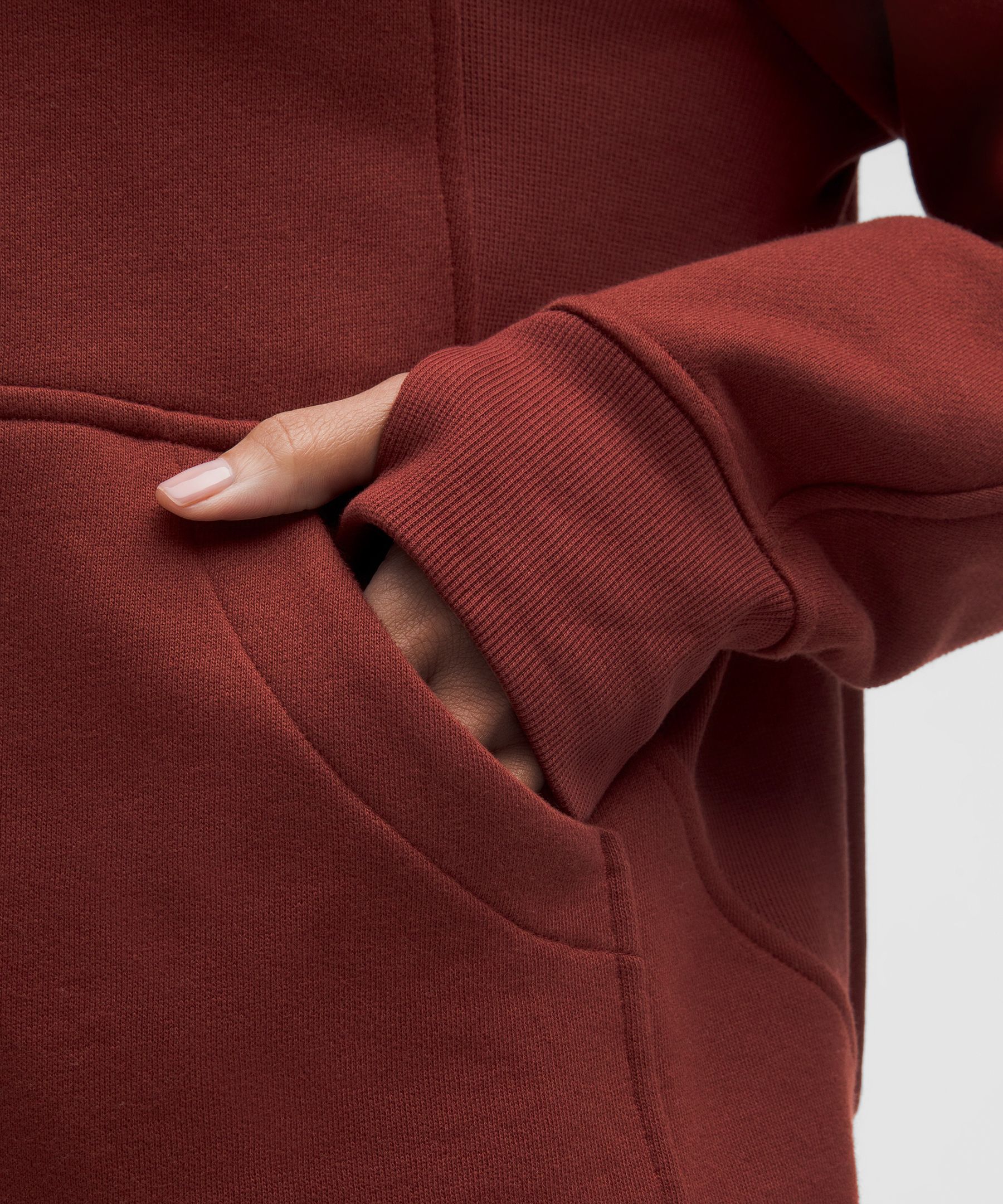 Scuba Oversized Half-Zip Hoodie *Long | Women's Hoodies & Sweatshirts