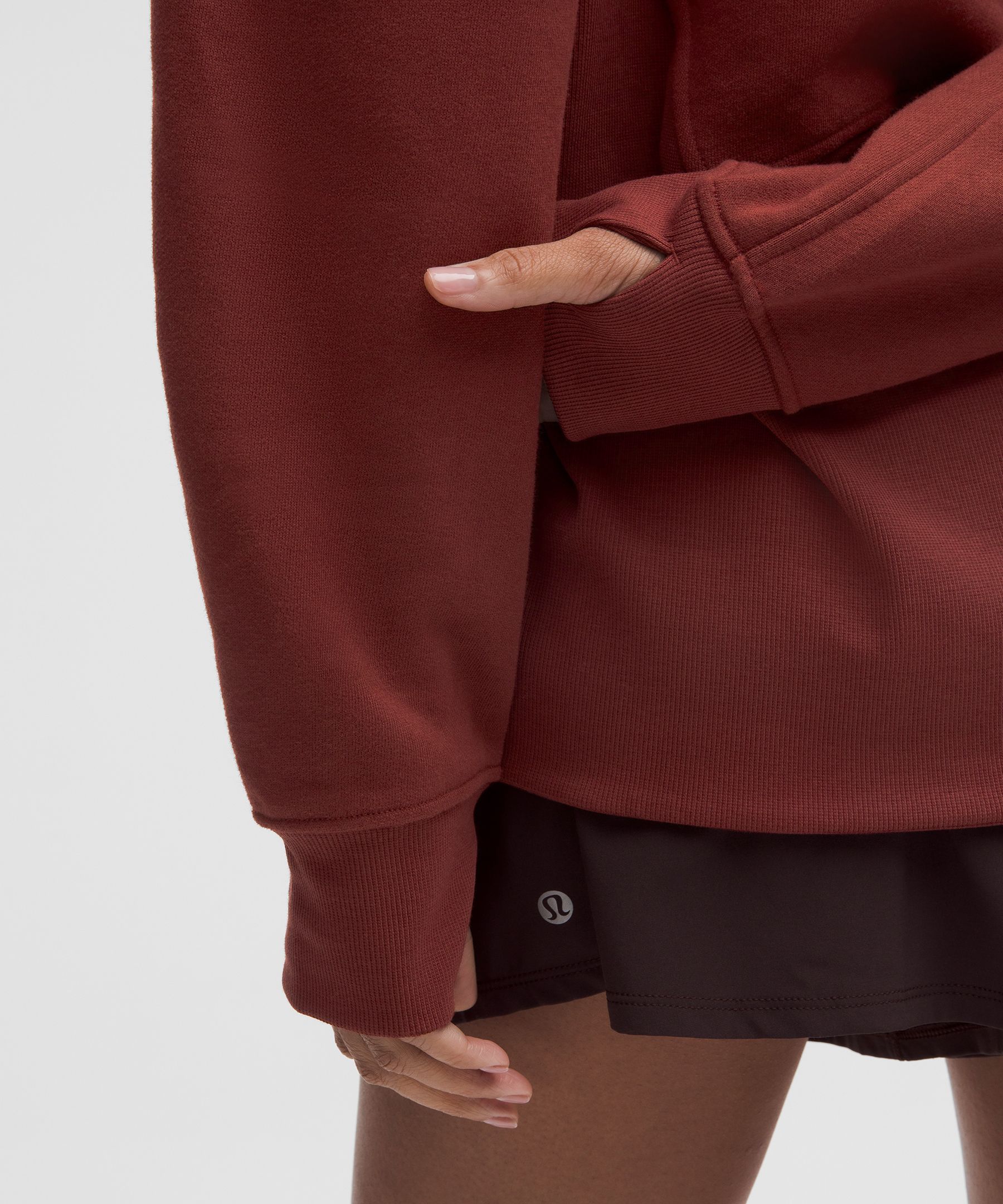 Lululemon Scuba Oversized Half-zip Hoodie