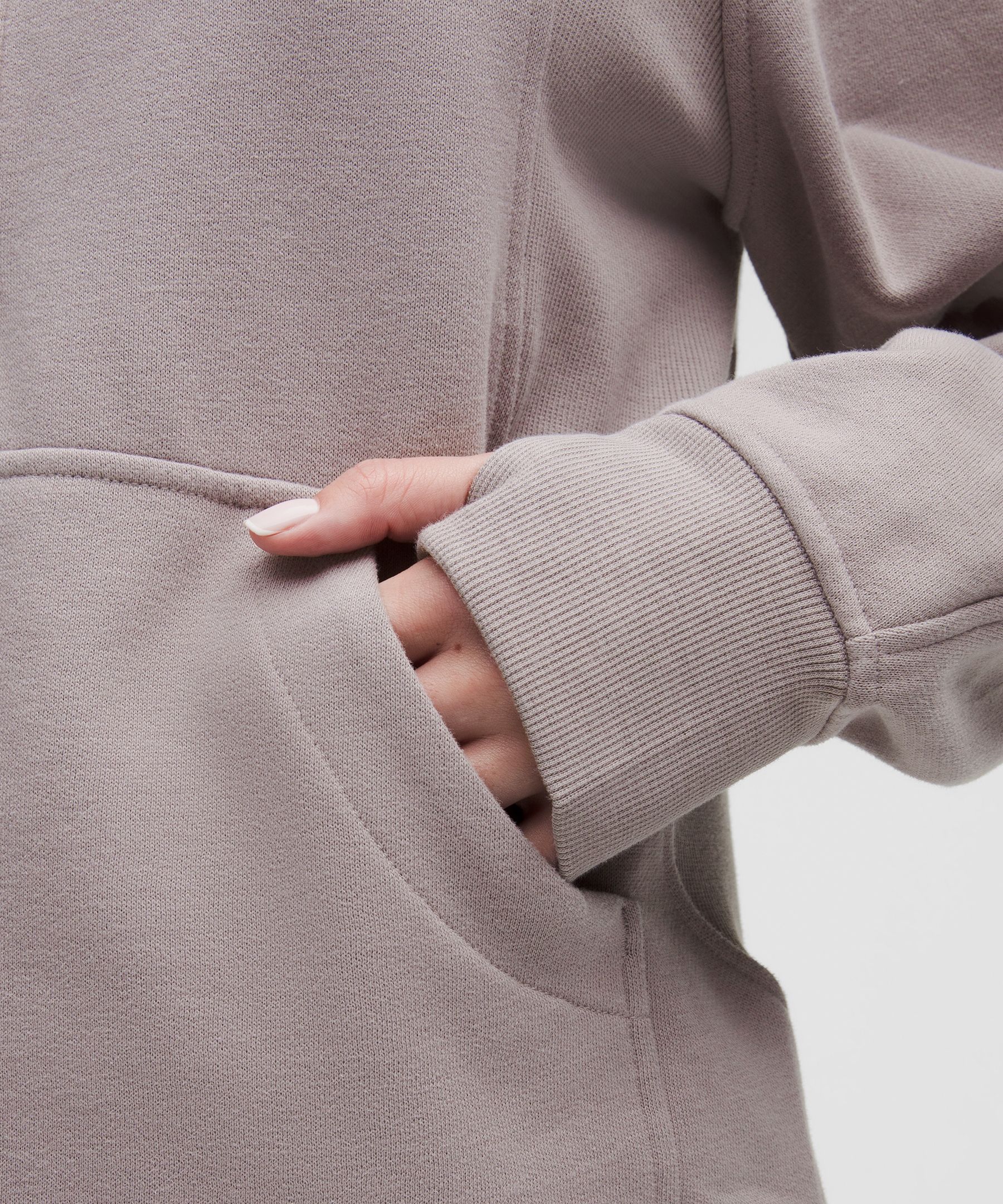 Lululemon Scuba Oversized Half-zip Hoodie Long