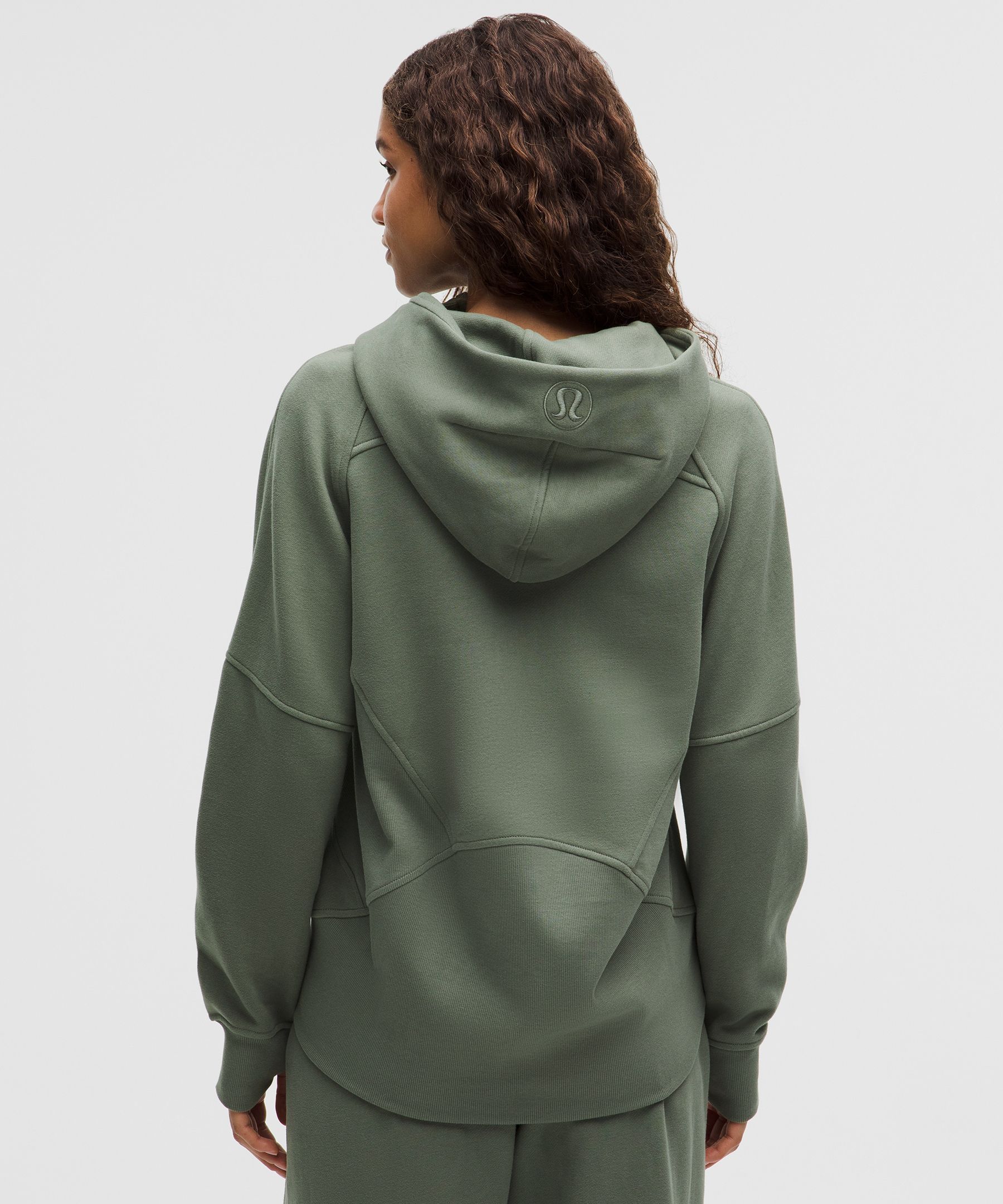 Scuba Oversized Half-Zip Hoodie *Long
