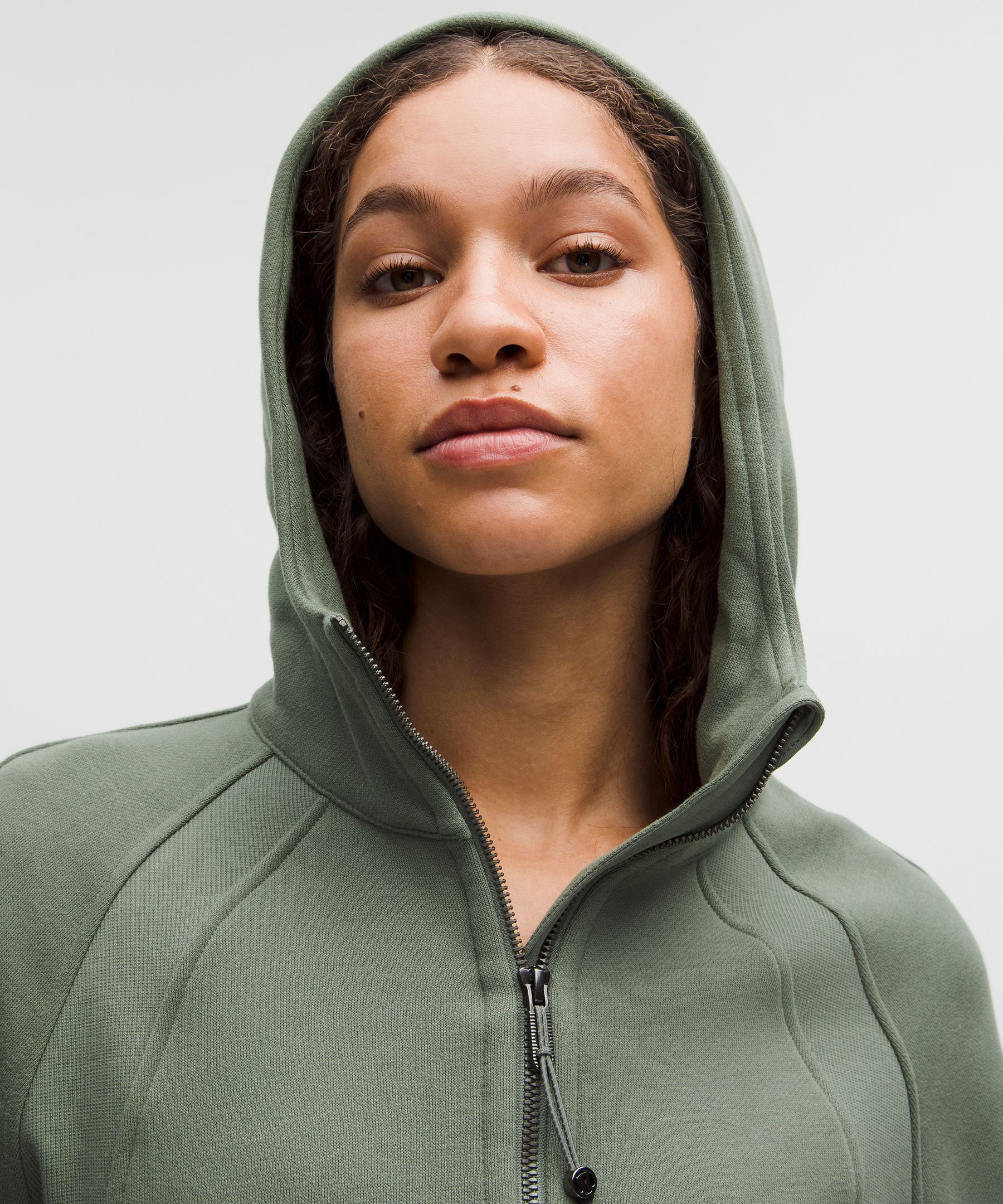 Scuba Oversized Half-Zip Hoodie *Long