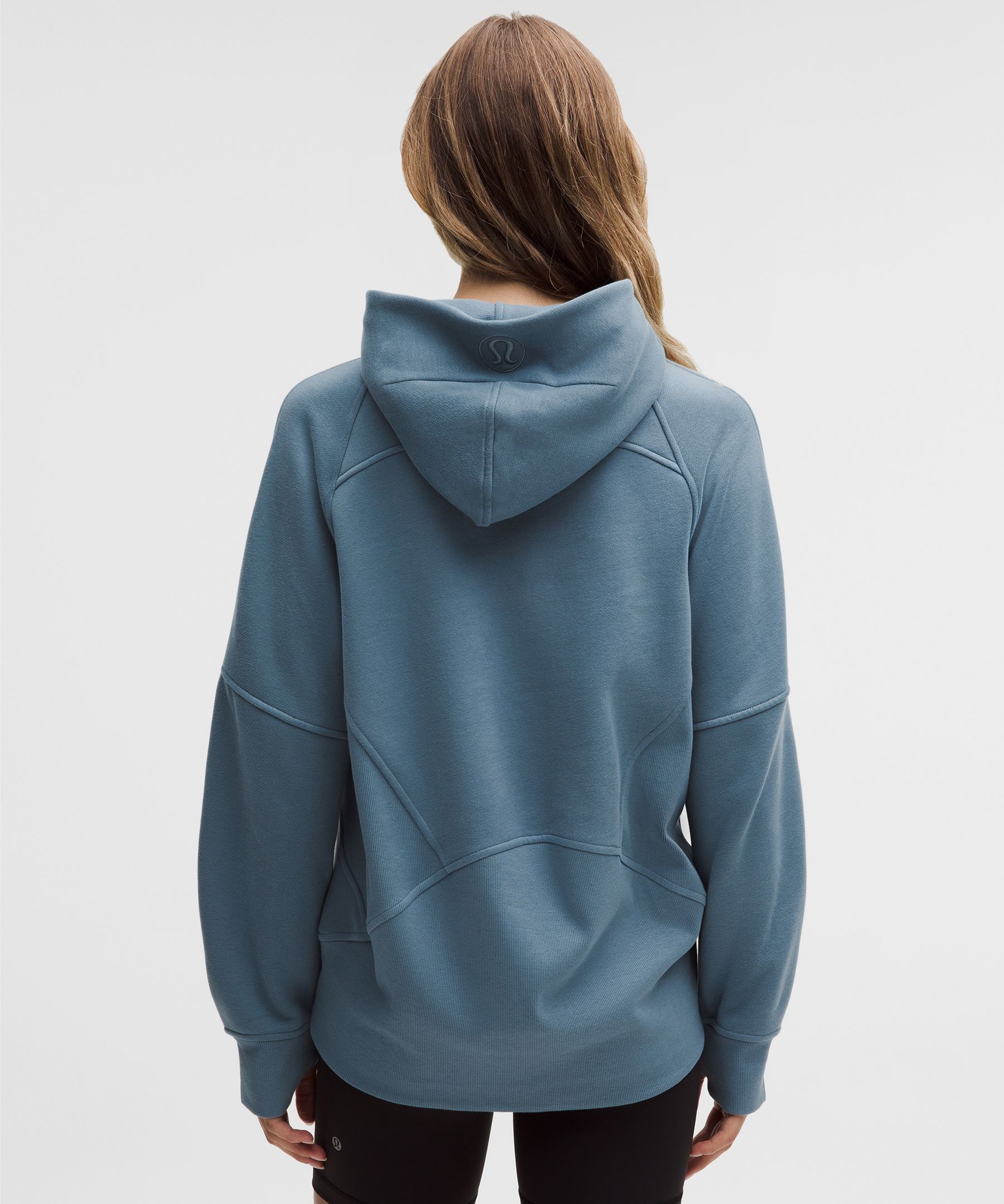 Scuba Oversized Half-Zip Hoodie *Long