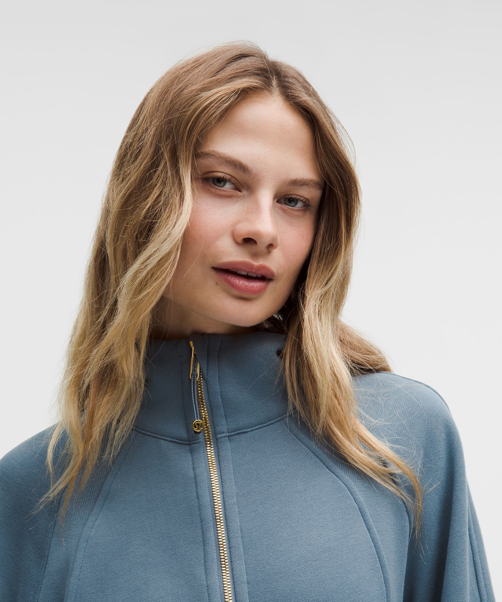 Женское худи Lululemon Scuba оверсайз на молнии — фото 4