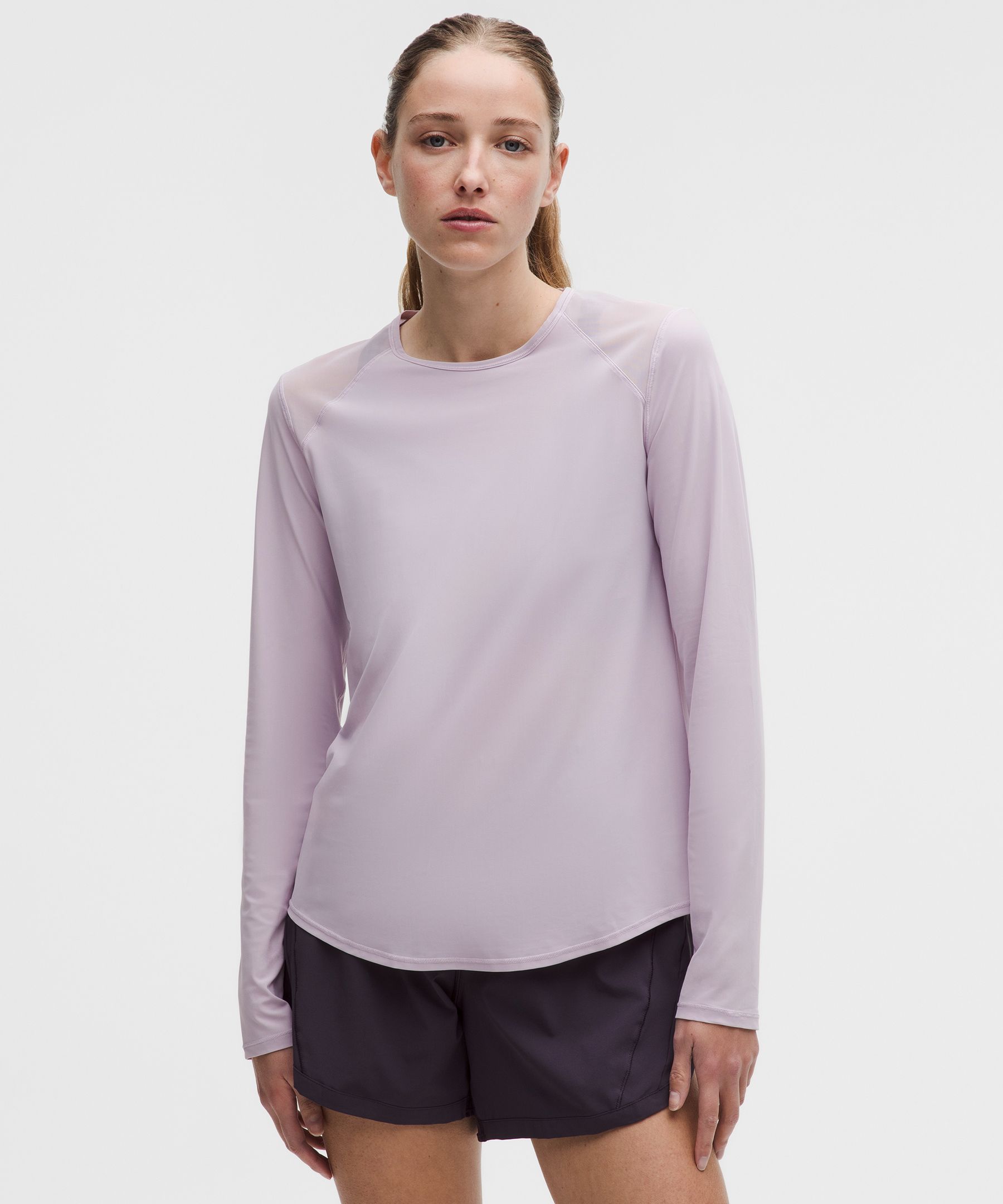 Sculpt 長袖シャツ 6 ピンク Sculpt 長袖シャツ | ロングスリーブ | Lululemon JP