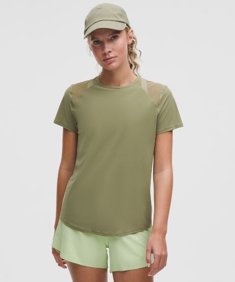 Женская футболка Lululemon Sculpt с коротким рукавом