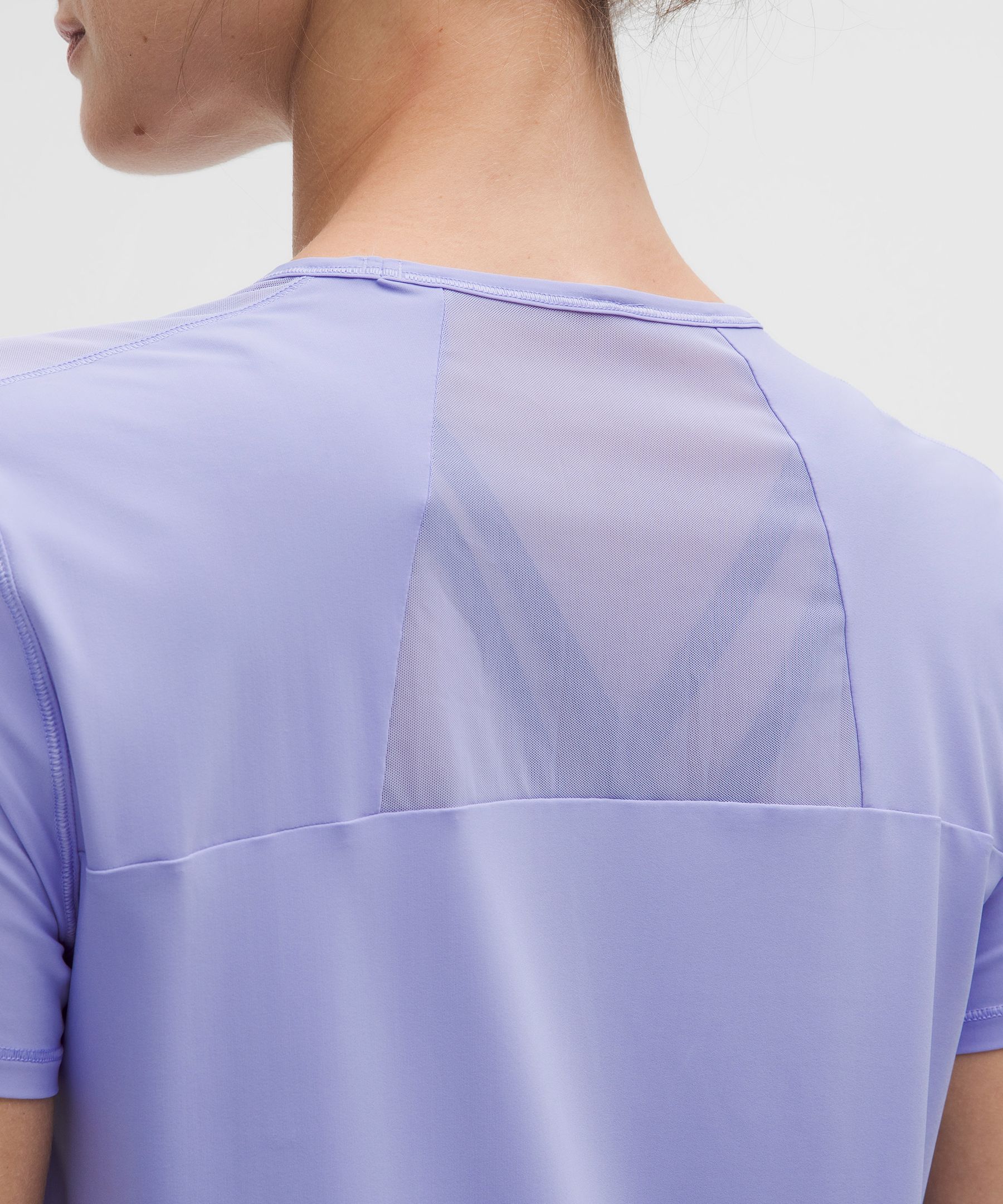 Lululemon Sculpt Short-sleeve Shirt In Blue