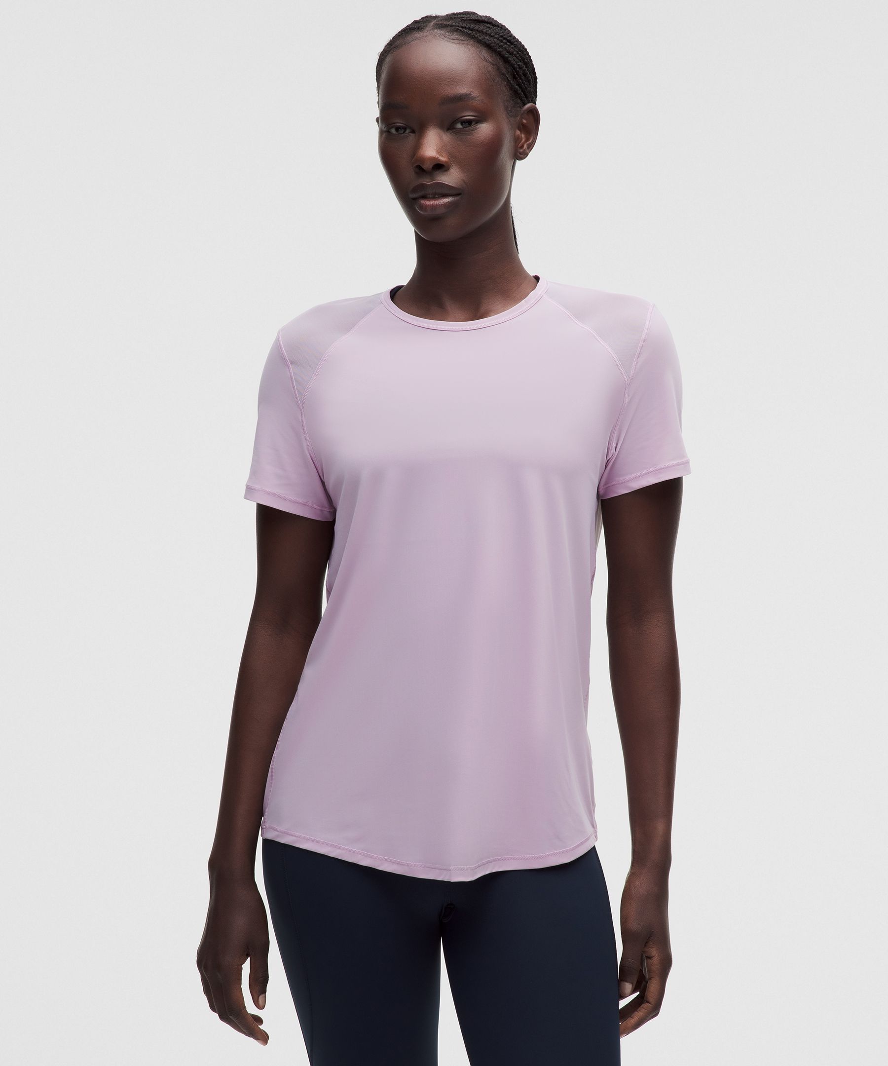 lululemon – Women’s Sculpt Short-Sleeve Shirt – Color Purple – Size 4