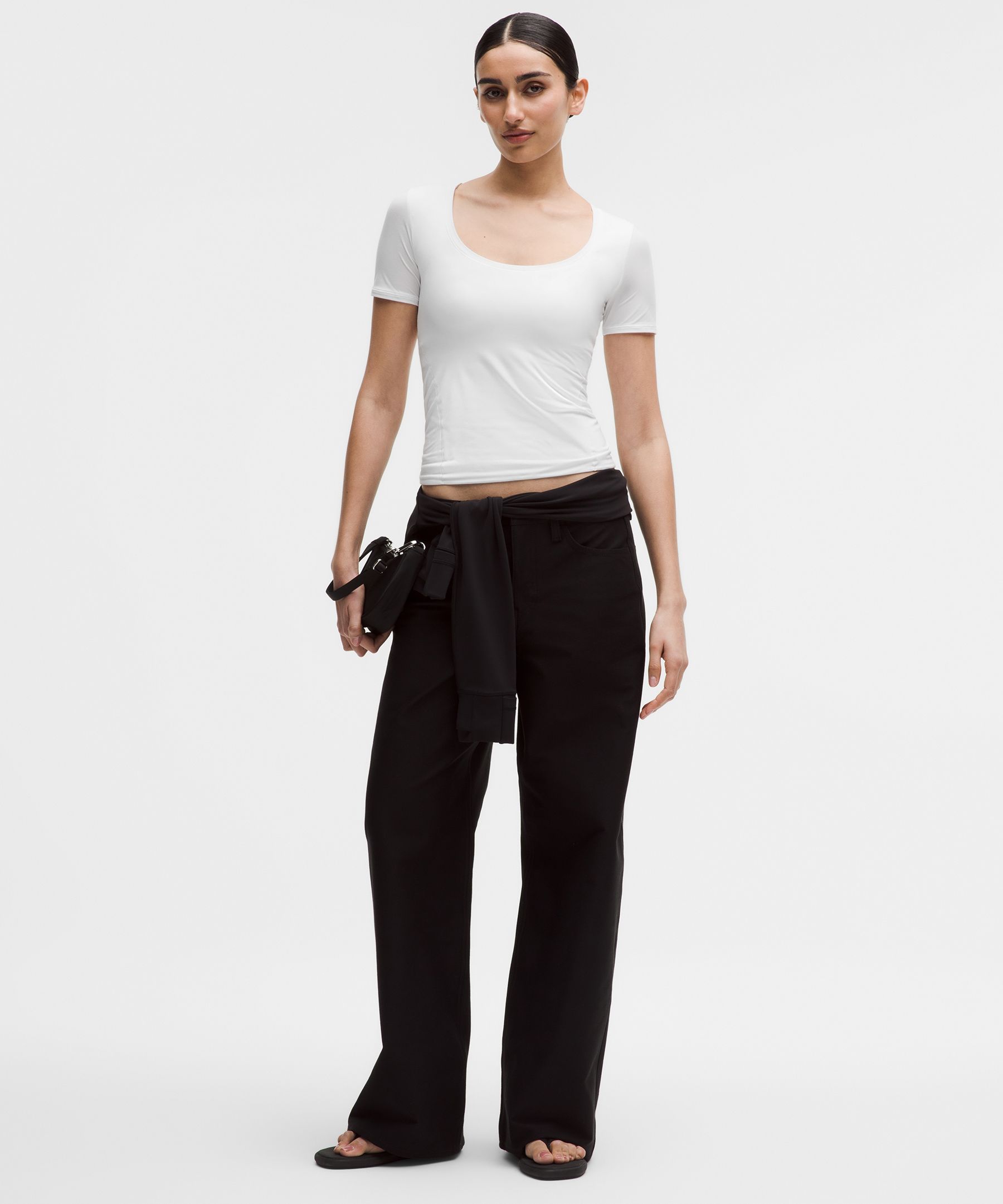Wundermost Ultra-Soft Nulu Scoop-Neck T-Shirt