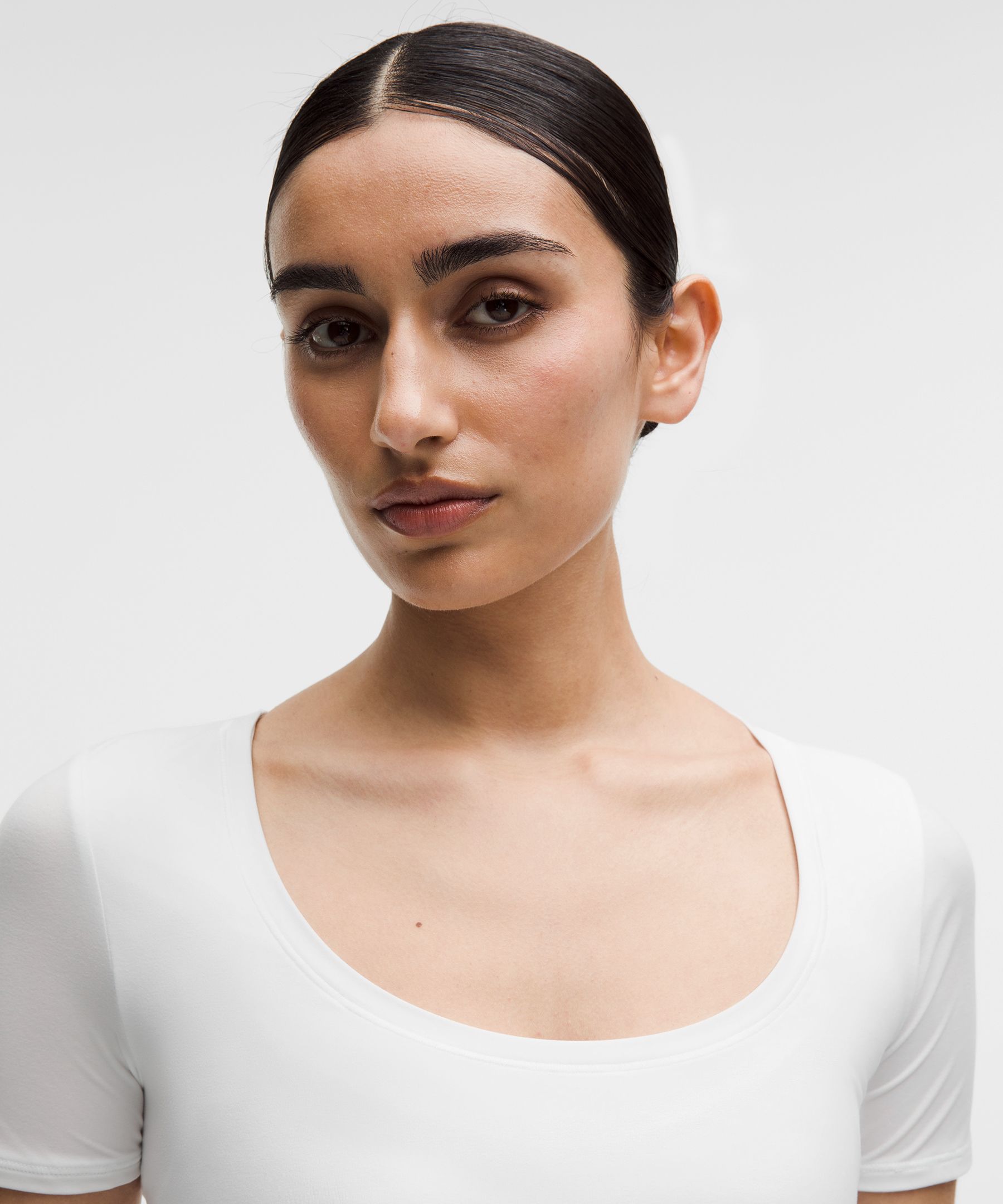 Wundermost Ultra-Soft Nulu Scoop-Neck T-Shirt