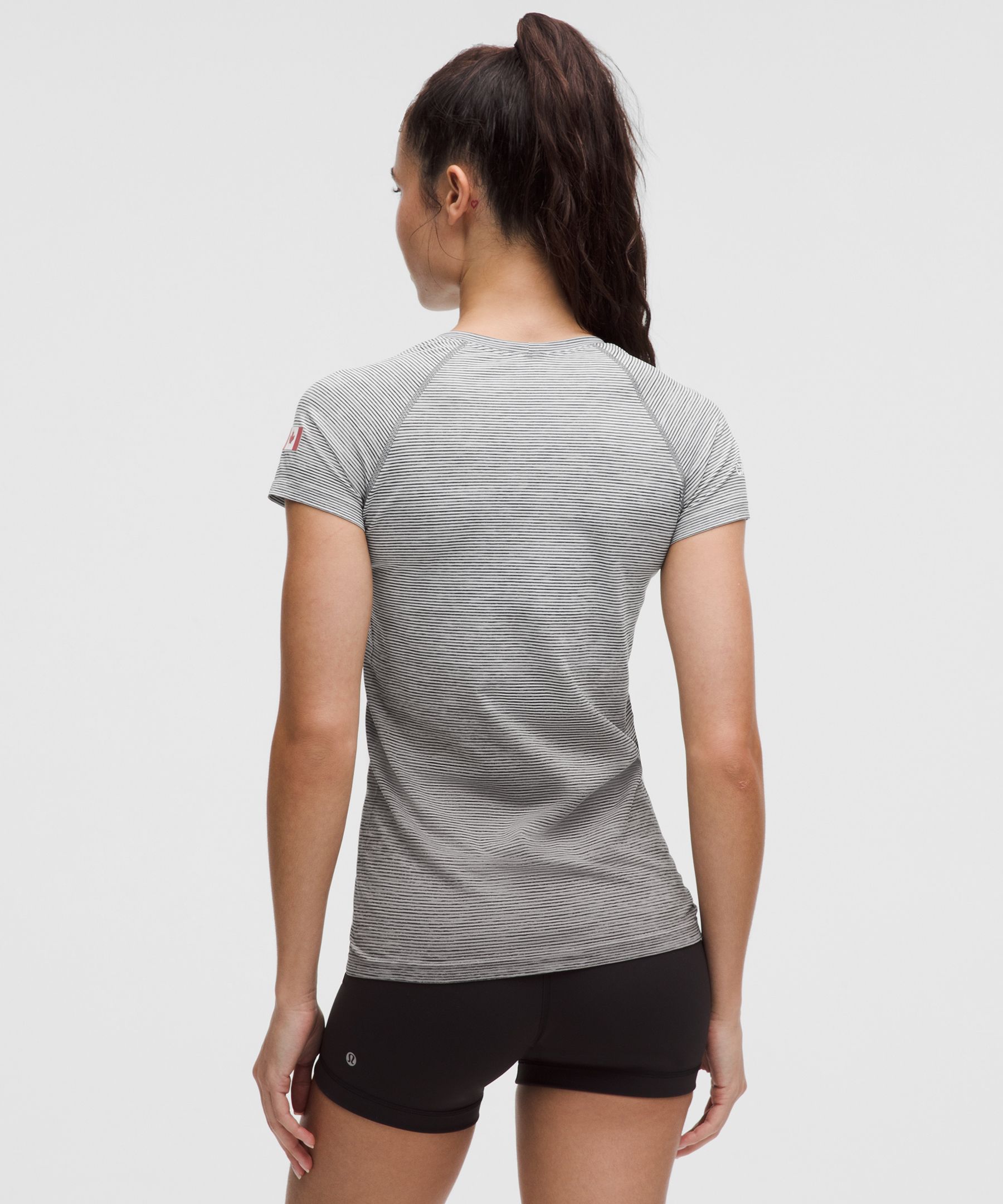Team Canada Swiftly Tech Short-Sleeve Shirt 2.0 Hip Length *CPC Logo