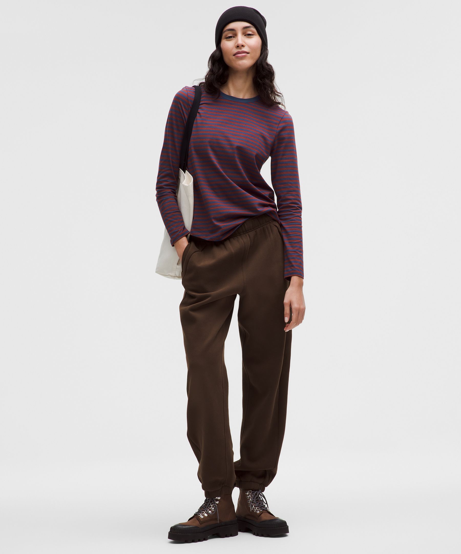 Lululemon Love Long-sleeve Shirt In Purple
