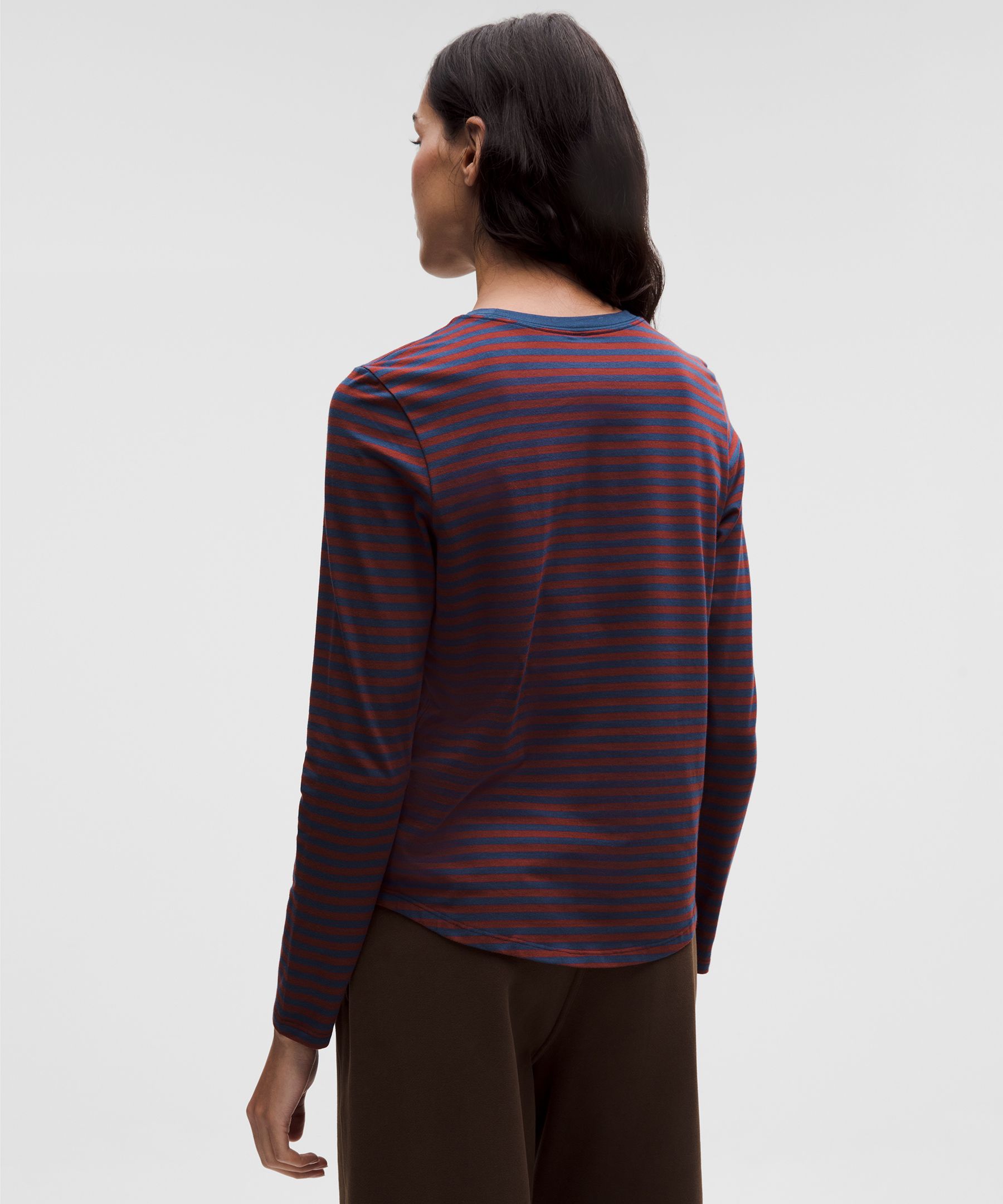 Lululemon Love Long-sleeve Shirt In Purple