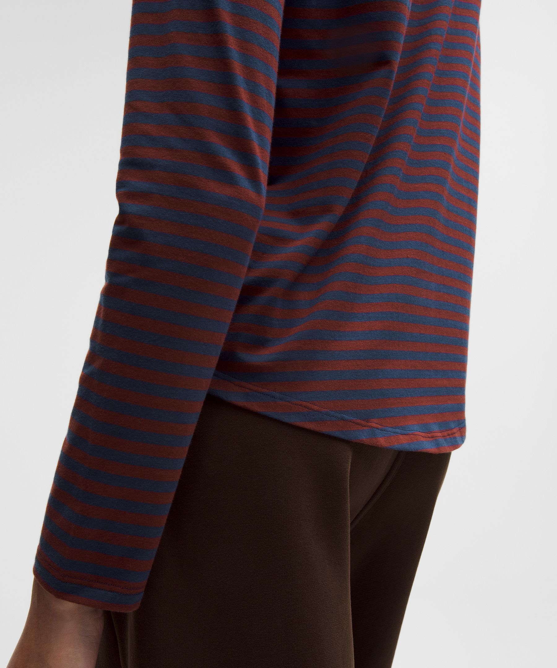 Lululemon Love Long-sleeve Shirt In Purple