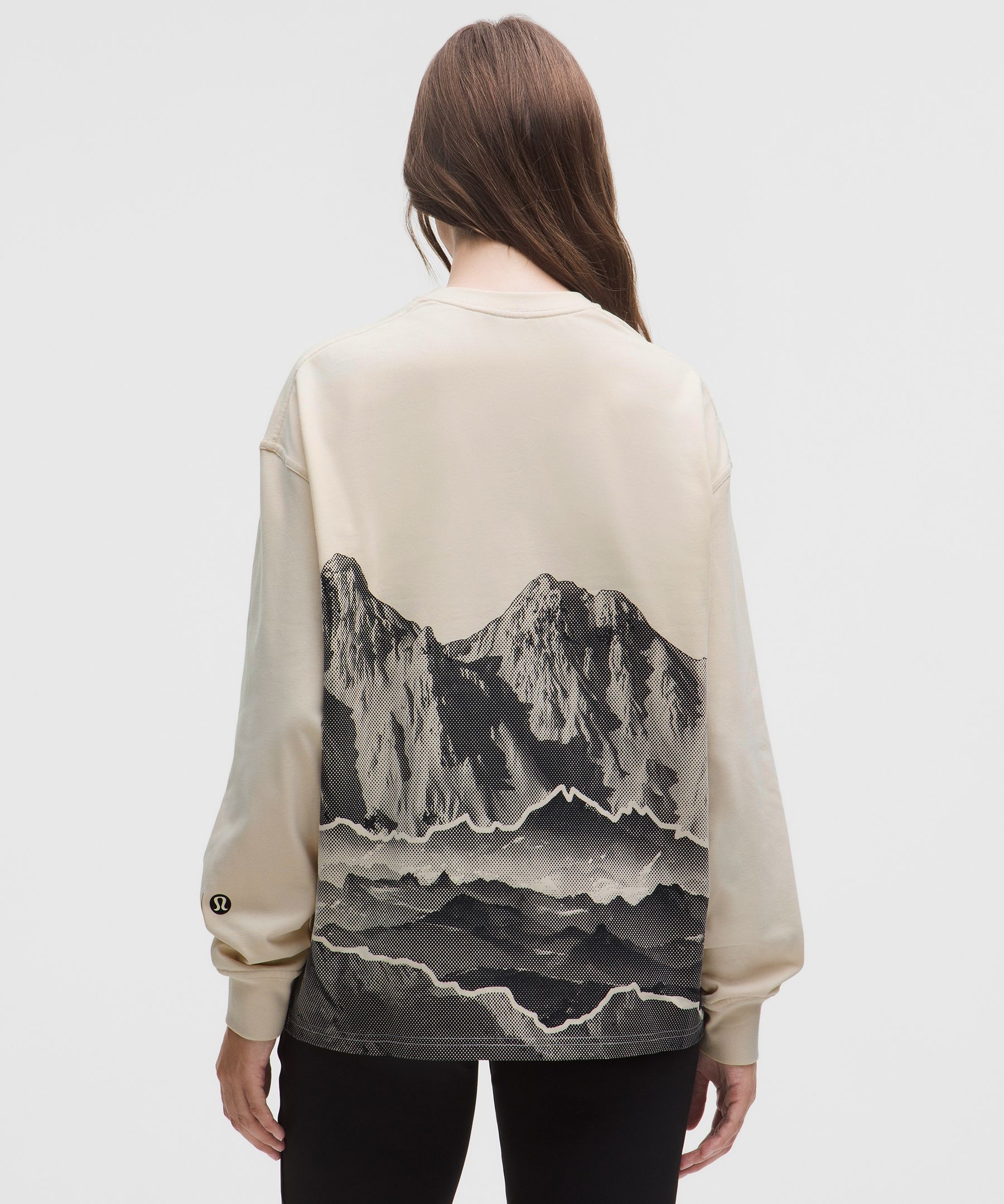 Team Canada Women's Heavyweight Cotton Long Sleeve CPC Logo *Graphic