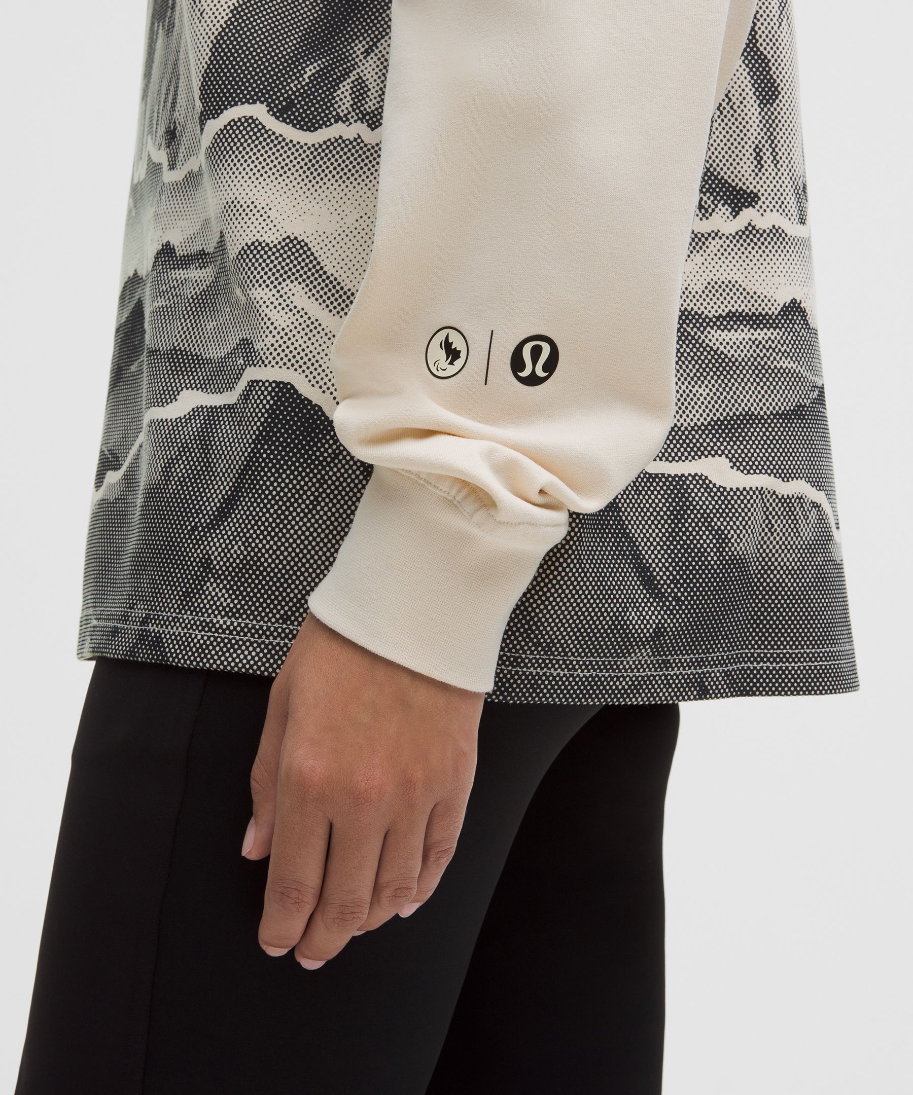 Team Canada Women's Heavyweight Cotton Long Sleeve CPC Logo *Graphic