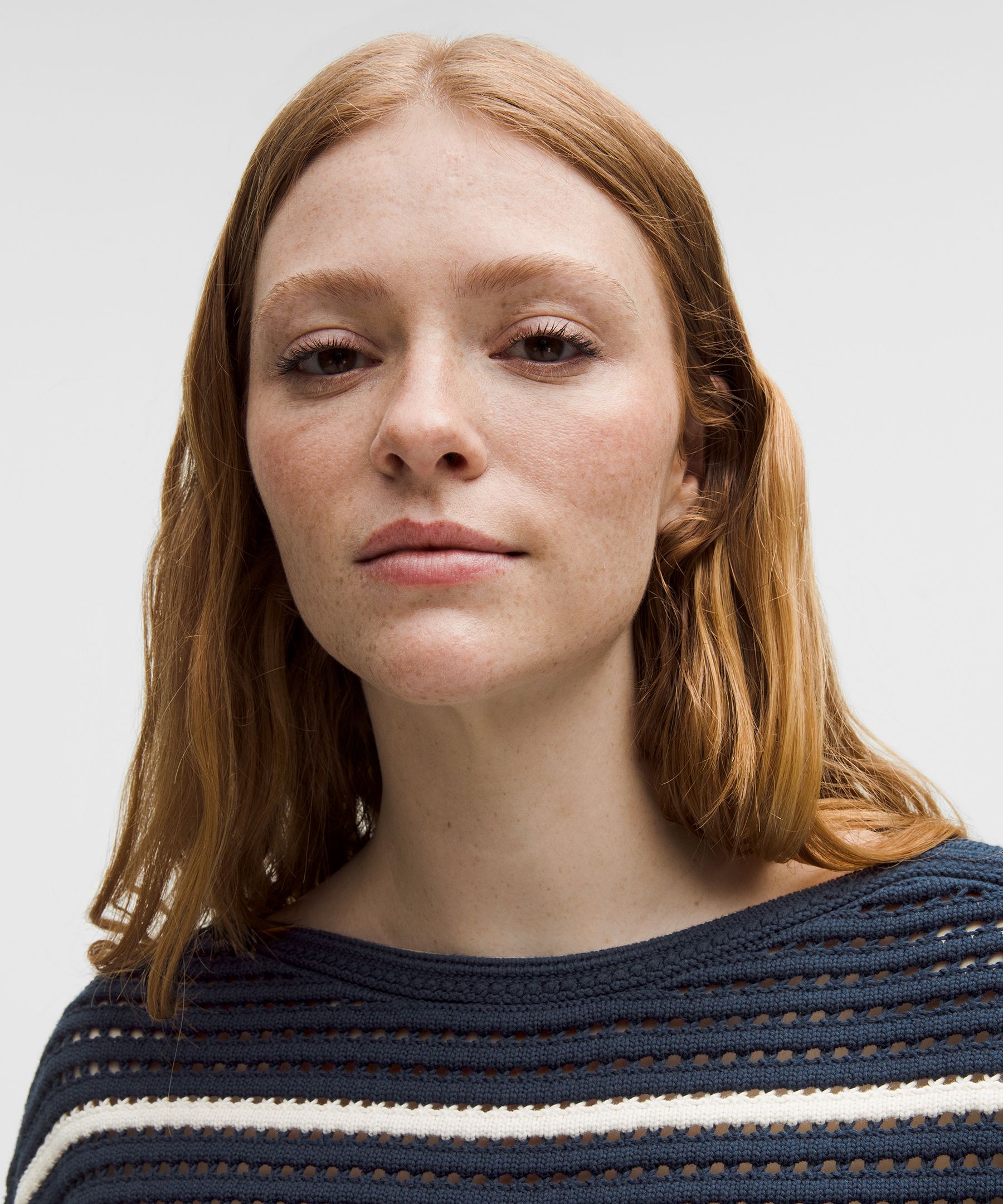 LULULEMON COTTON CROCHET PULLOVER 