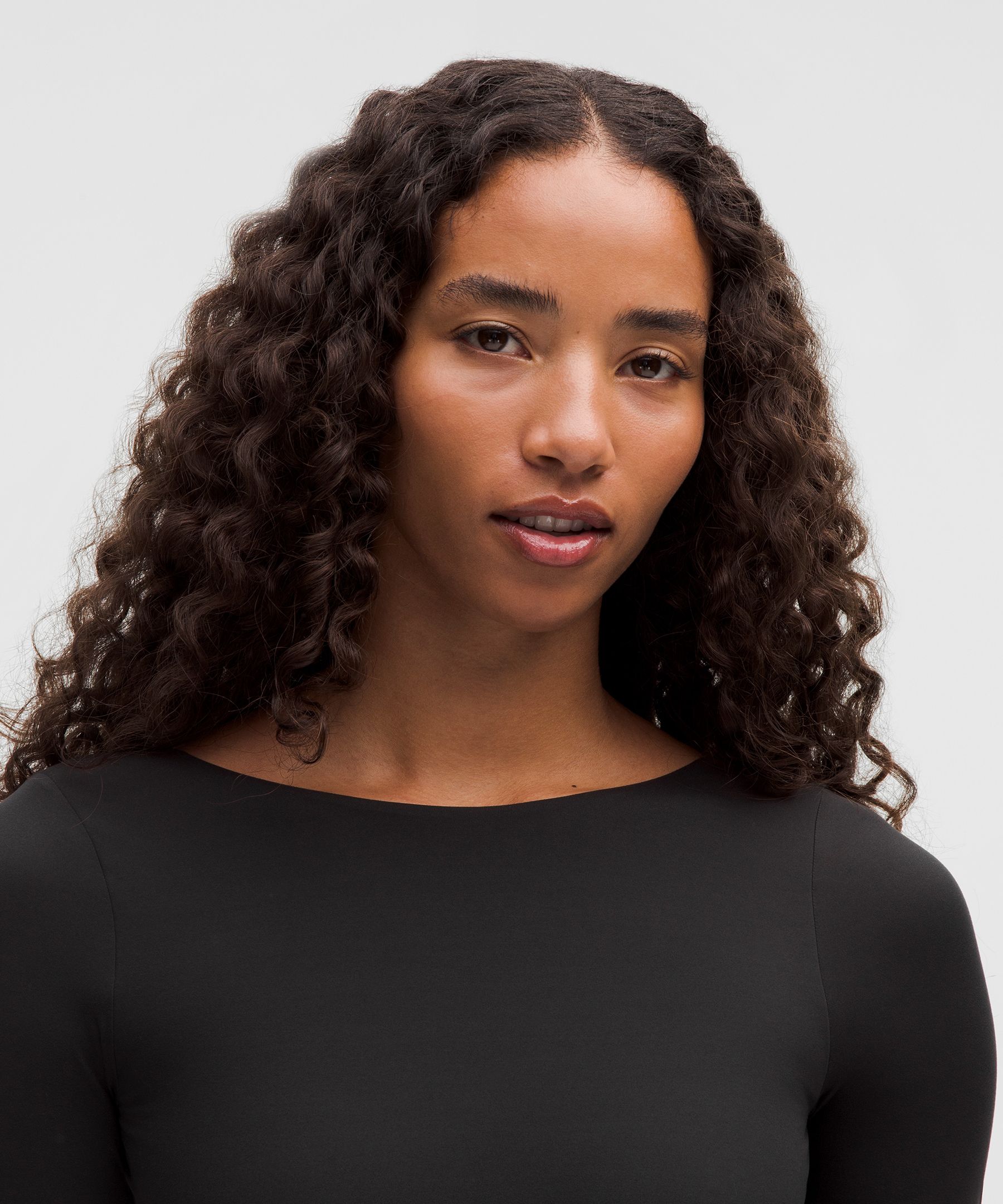 Lululemon Wundermost Ultra-soft Nulu Boatneck Scoop-back Long-sleeve Bodysuit