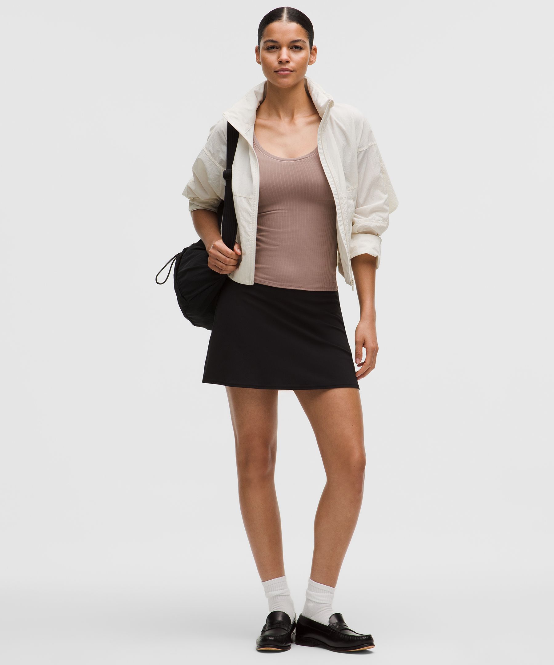 Wundermost Ultra-Soft Ribbed Nulu Scoop-Neck Shirt