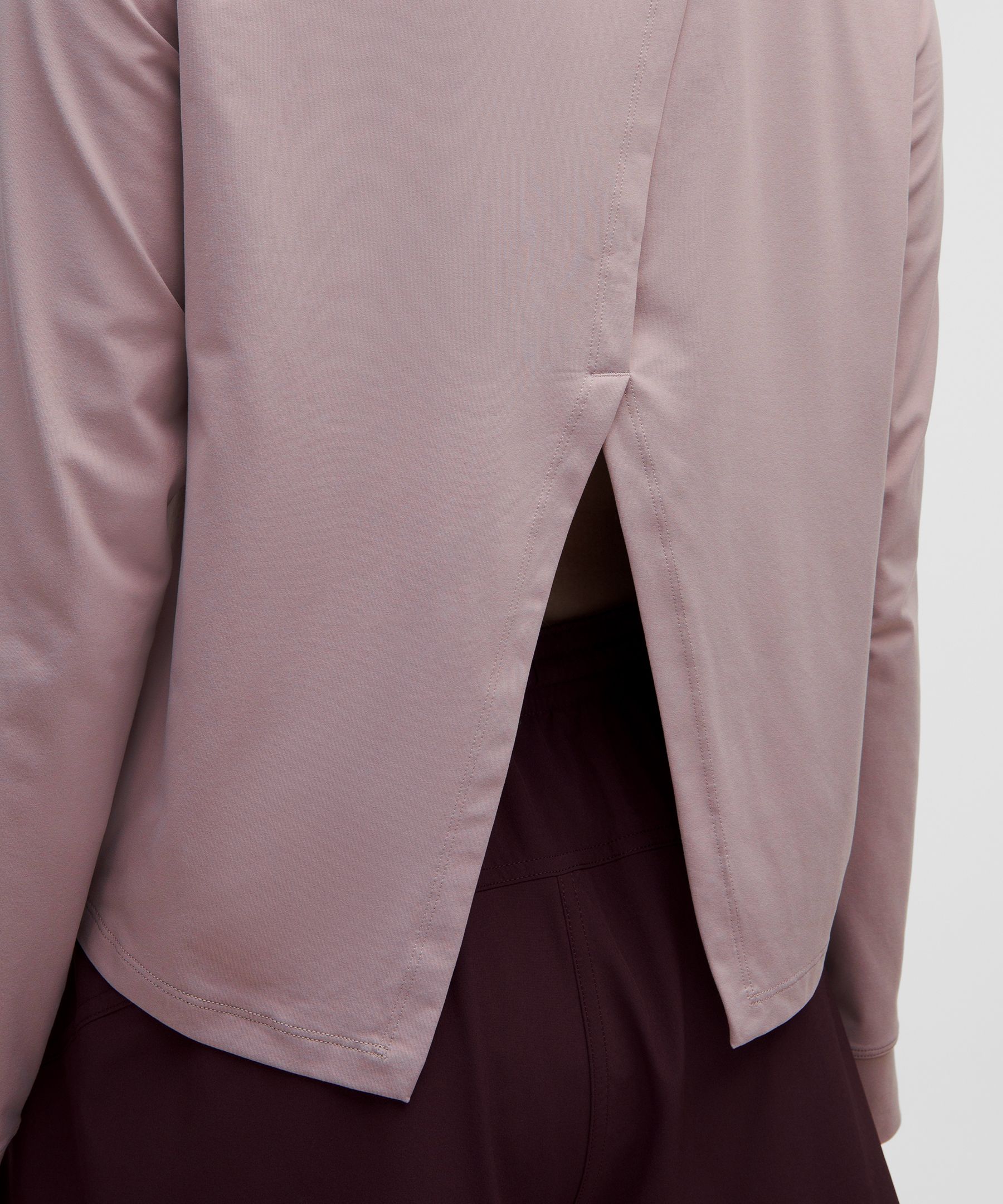 Lululemon Pace Crush Cross-back Uv-protective Graphic Long-sleeve Shirt