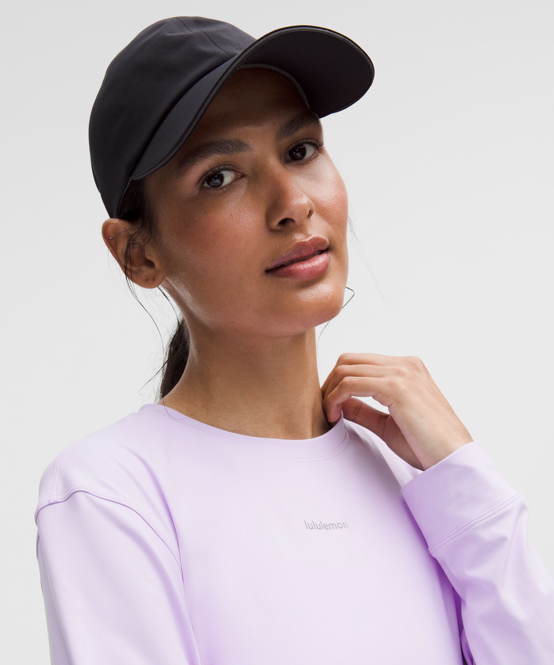 Lululemon Pace Crush Cross-back Uv-protective Graphic Long-sleeve Shirt