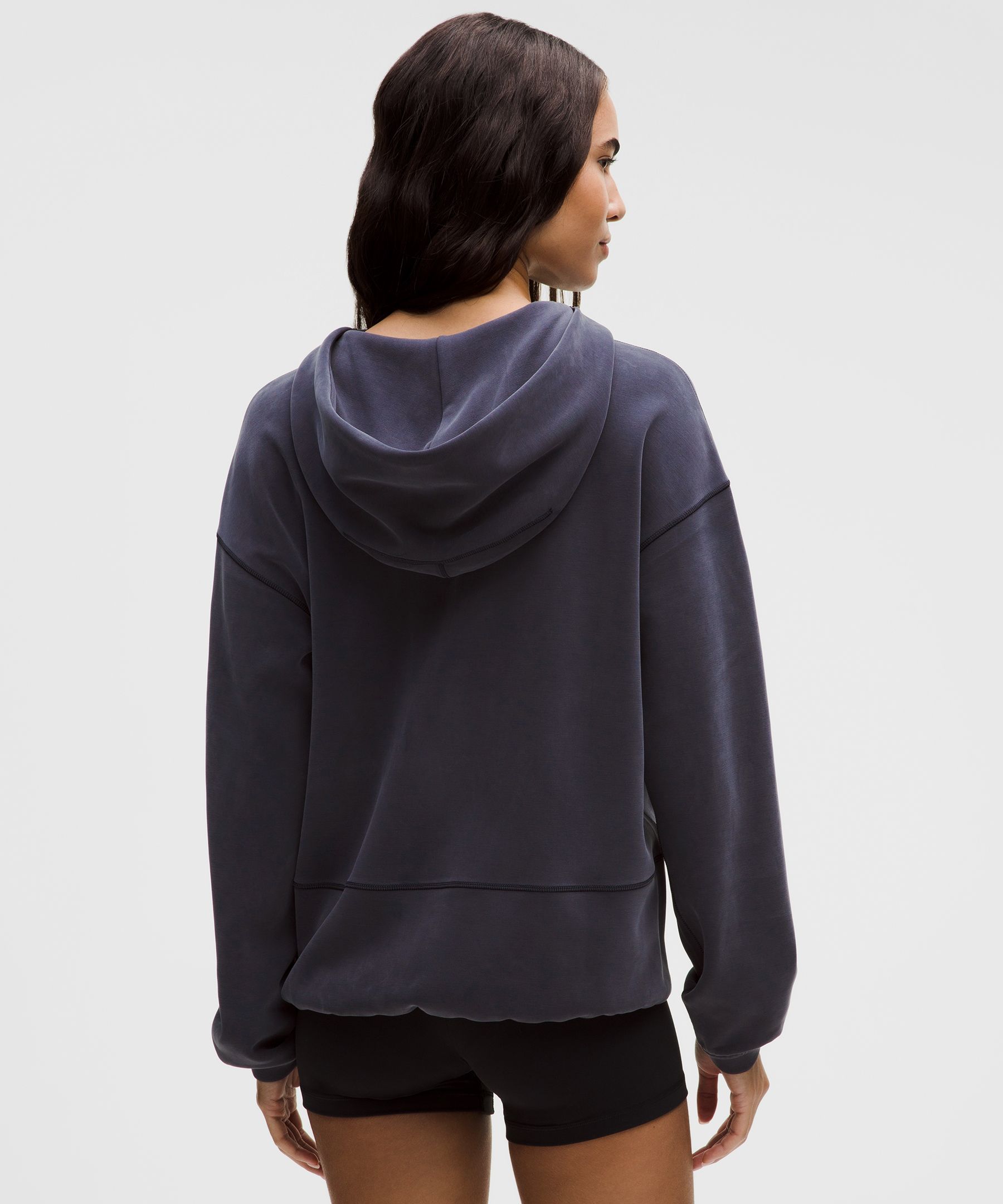 Lululemon Softstreme Full-zip Hoodie In Blue