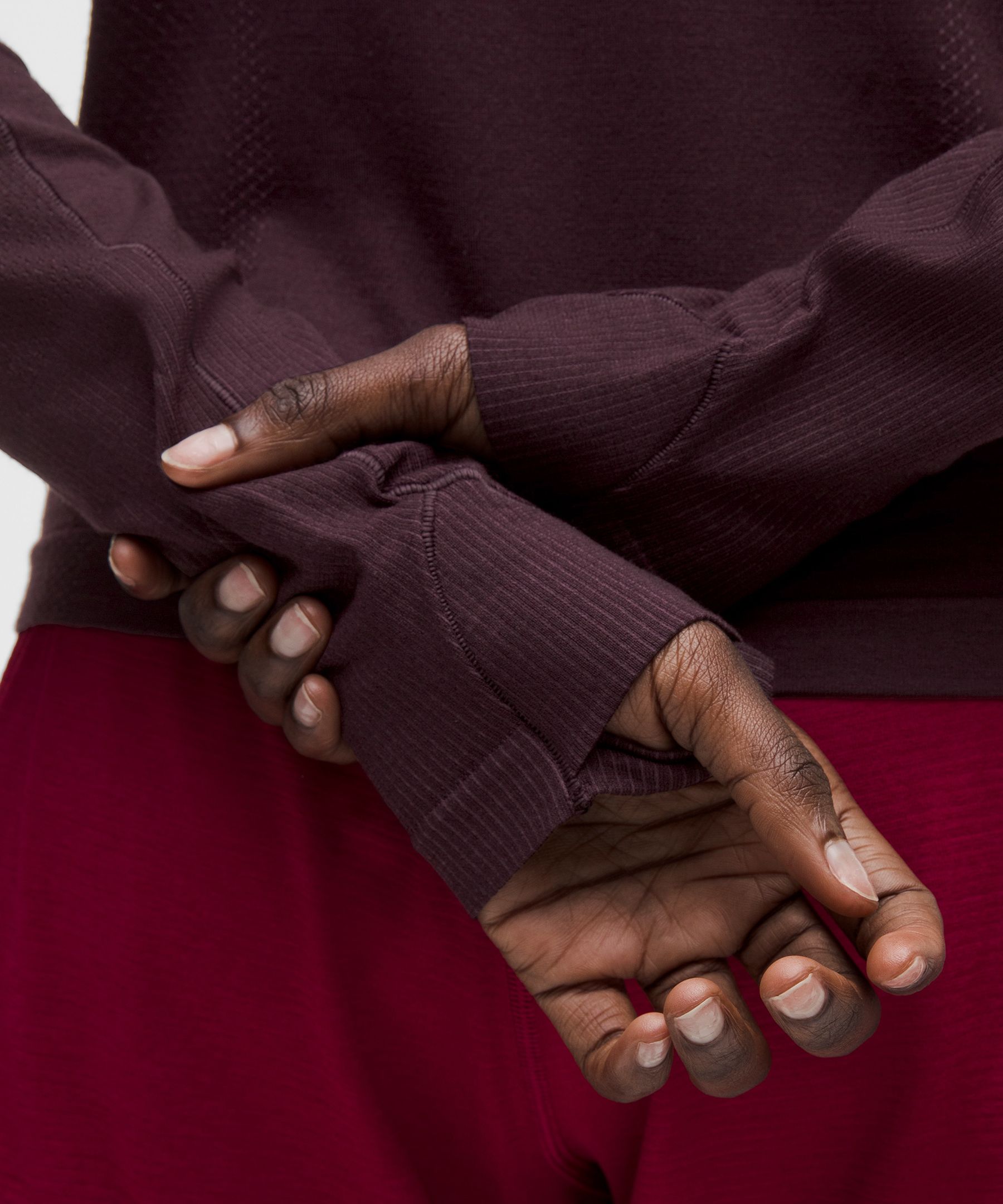 Swiftly ウール長袖シャツ | ロングスリーブ | Lululemon JP