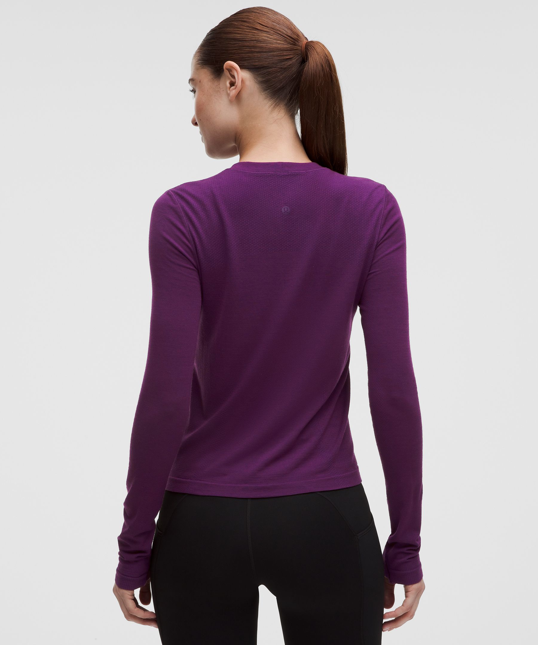 Swiftly Wool-Blend Long-Sleeve Shirt
