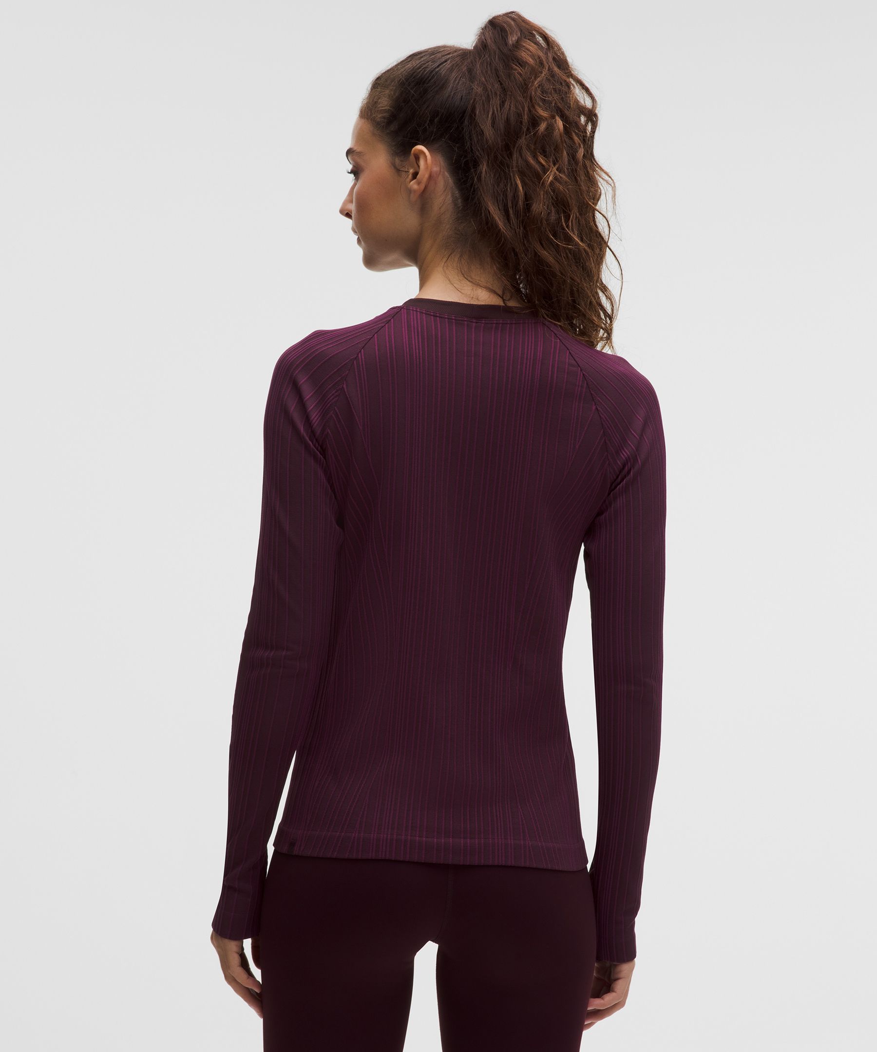 Lululemon Rest Less Variegated Ribbed Pullover
