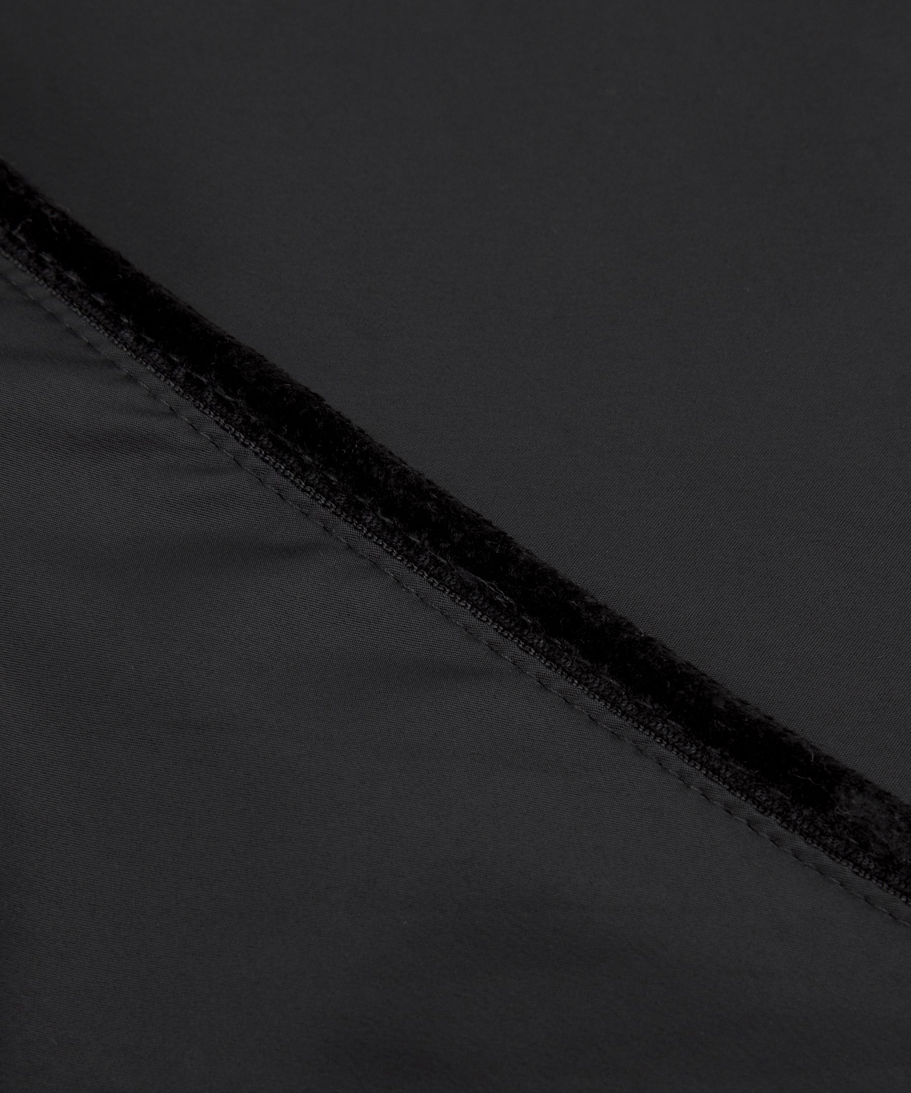 Stretch-Satin Flocked Training Jacket