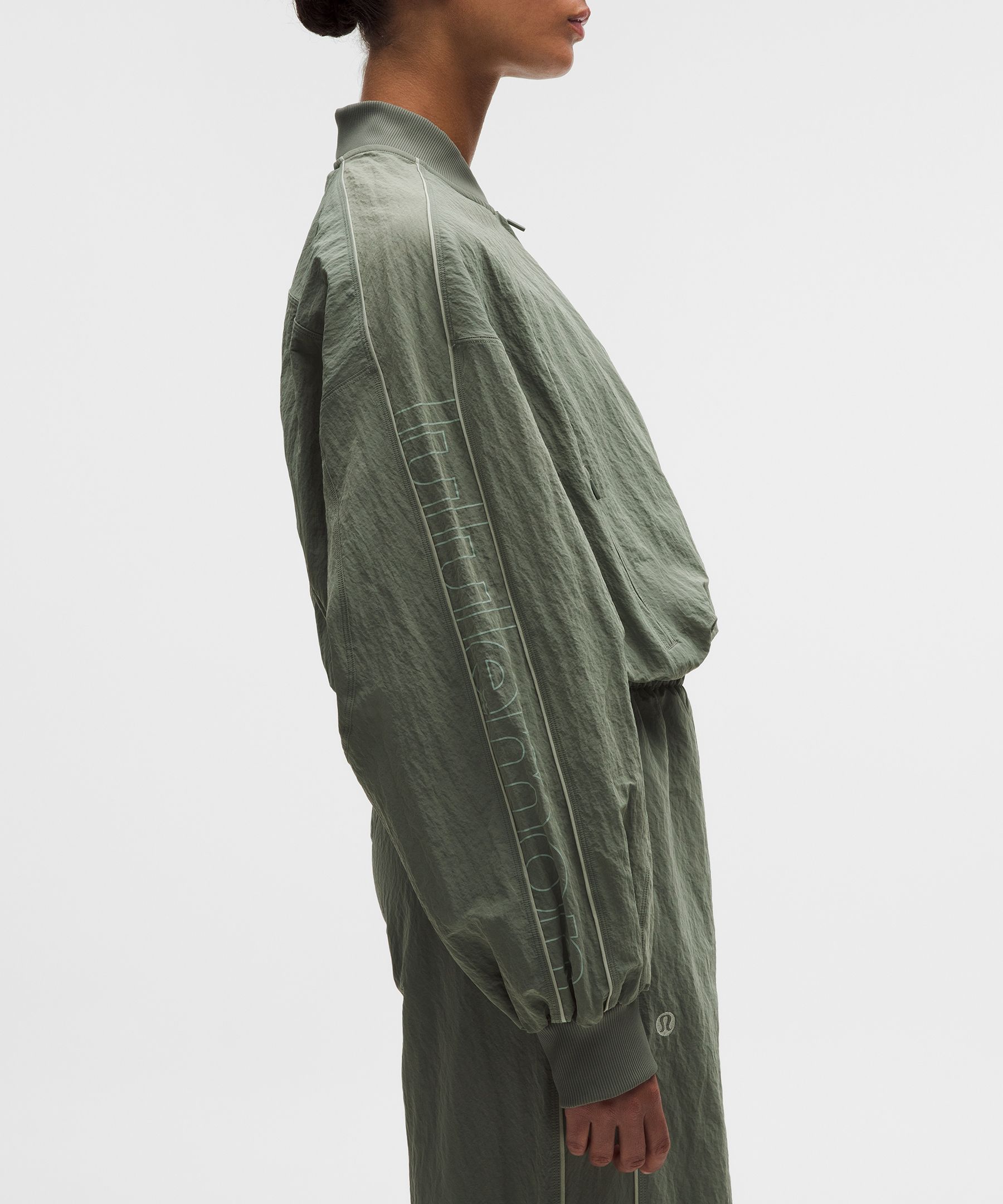 クリンクルナイロン トラックジャケット *ワードマーク | ジャケット