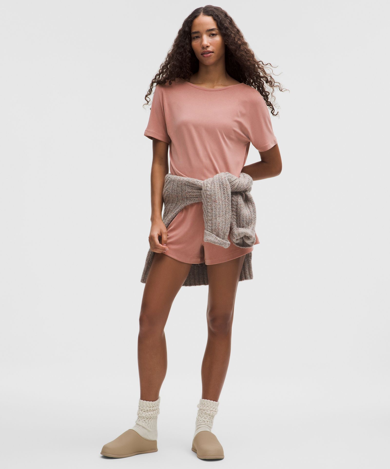 Lululemon Drapey Softstreme Boatneck Short-Sleeve Shirt — фото 2