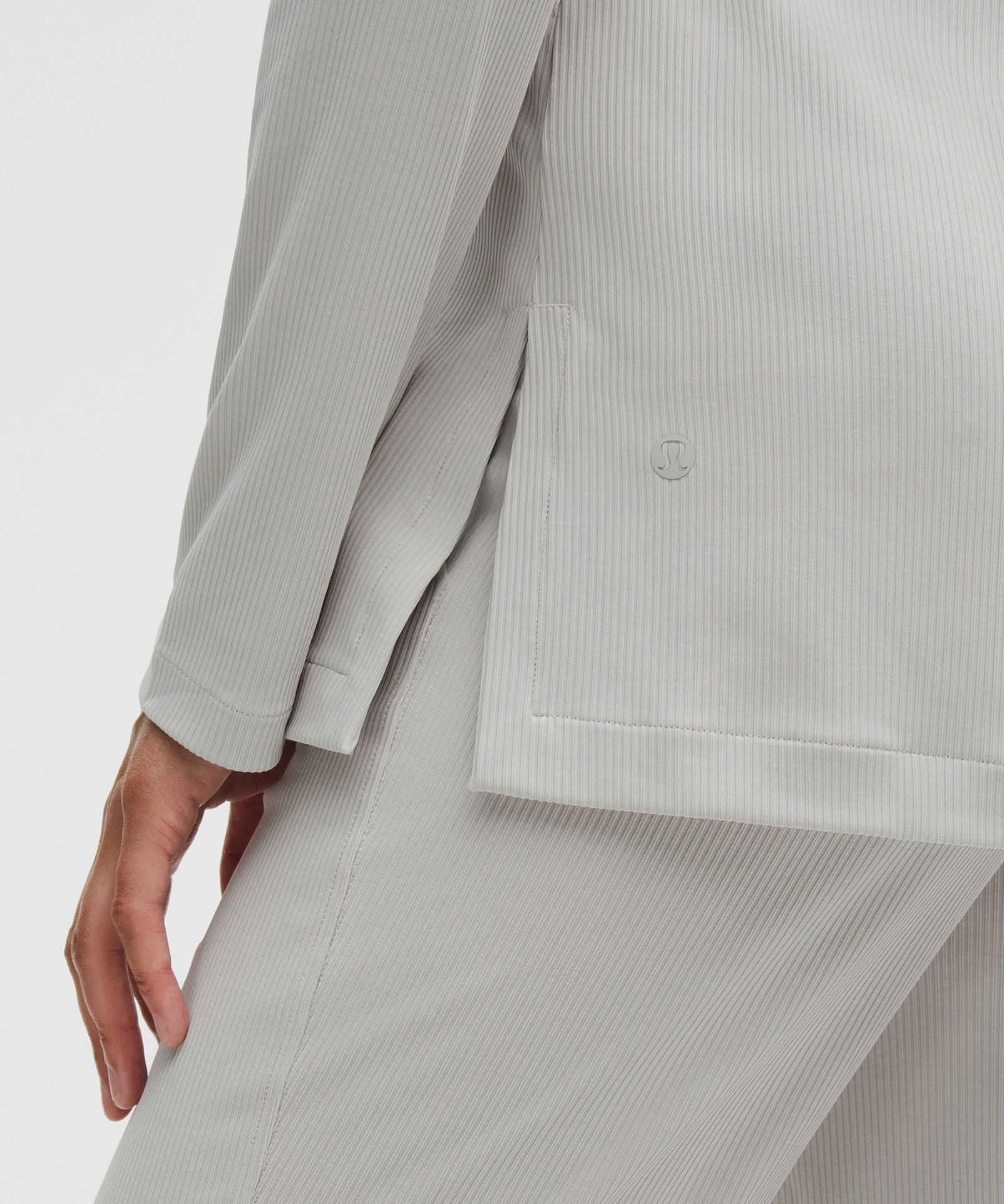 Lululemon Ribbed Drapey Softstreme Long-Sleeve Tunic — фото 5