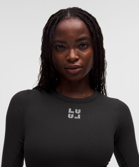 Lululemon Hold Tight Long-Sleeve Shirt *Jewelled