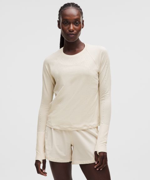 Lululemon Swiftly Mesh-Back Long-Sleeve Shirt